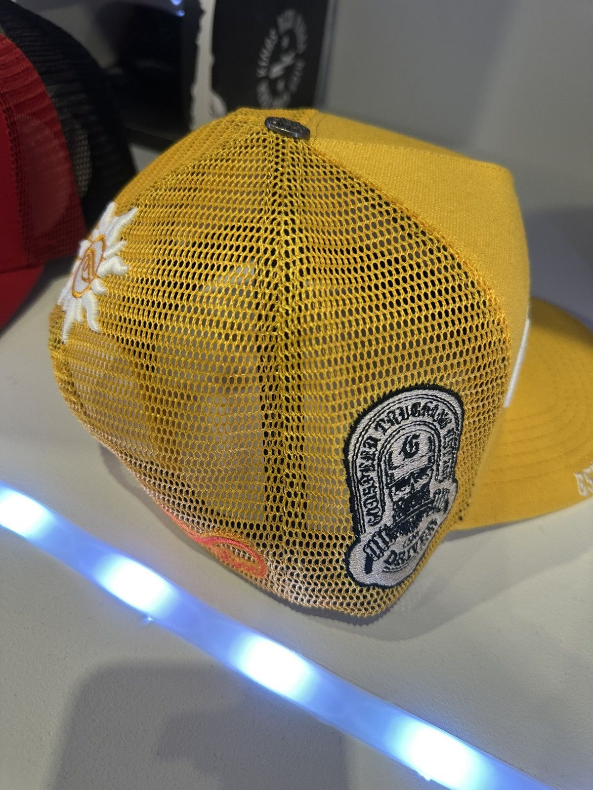 Godspeed Godspeed "Yellow/White" Trucker Hat Size ONE SIZE - 2 Thumbnail