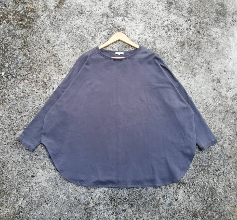 Designer × Issey Miyake × Japanese Brand PLST by Issey Miyake Oversize Sweatshirt Size M / US 6-8 / IT 42-44 - 1 Thumbnail