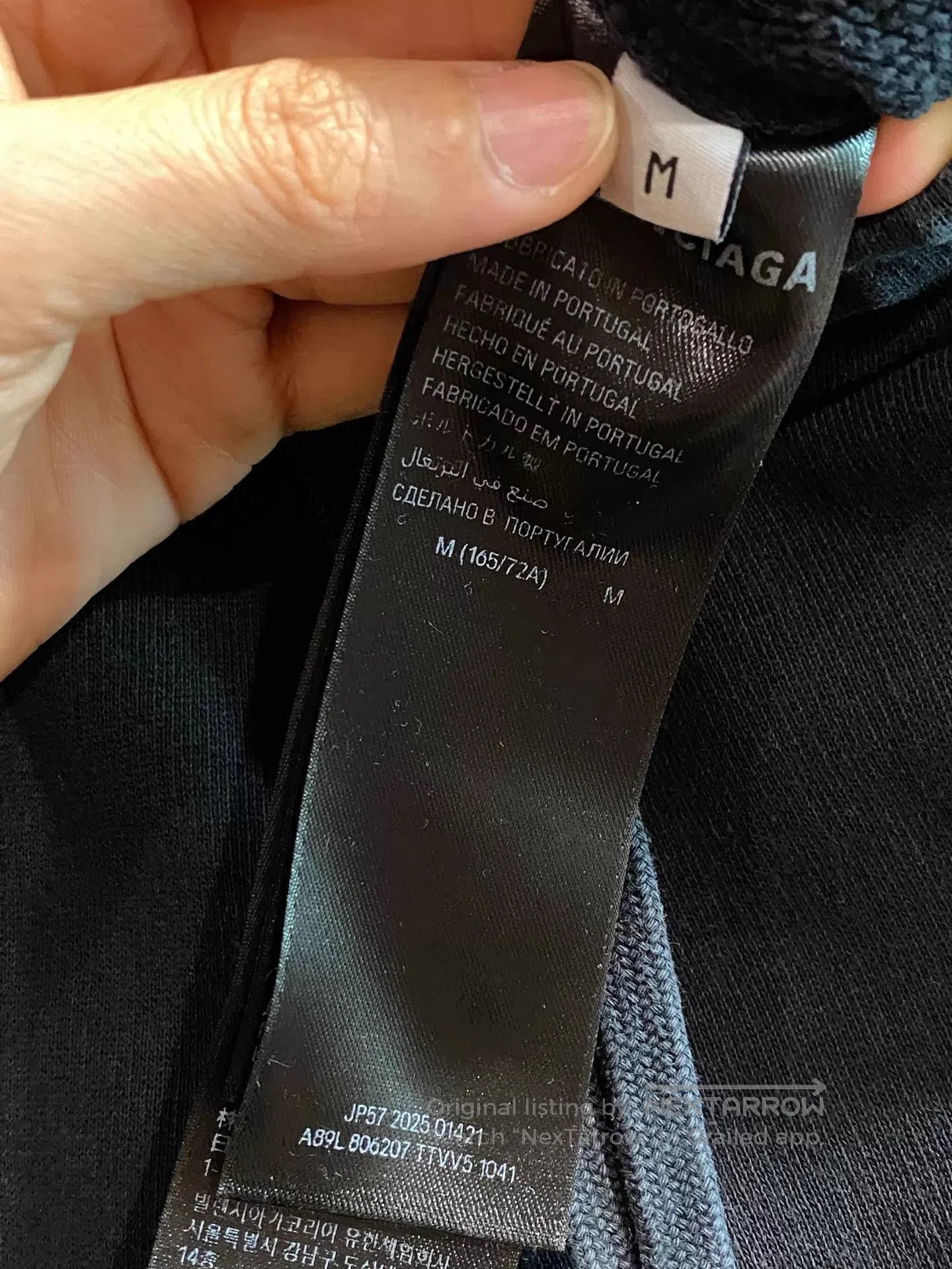 Balenciaga Blue Drawstring Sweatpants Size 32. Size US 32 / EU 48 - 4 Thumbnail