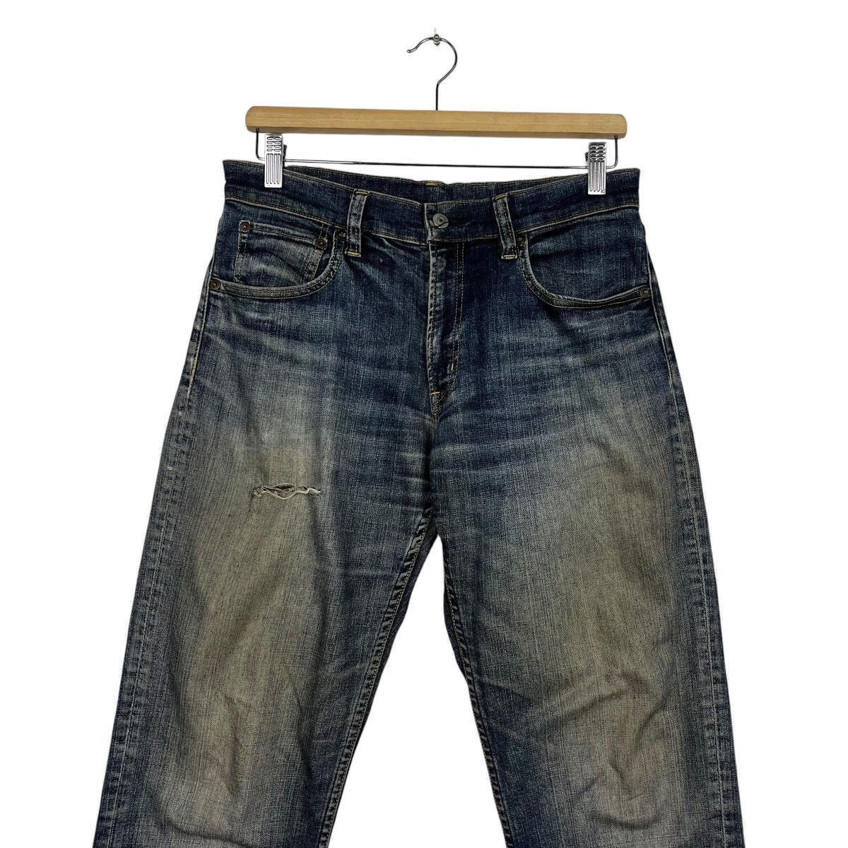 20471120 Vintage Japanese Designer Distressed Denim Jeans Size 30" / US 8 / IT 44 - 3 Thumbnail