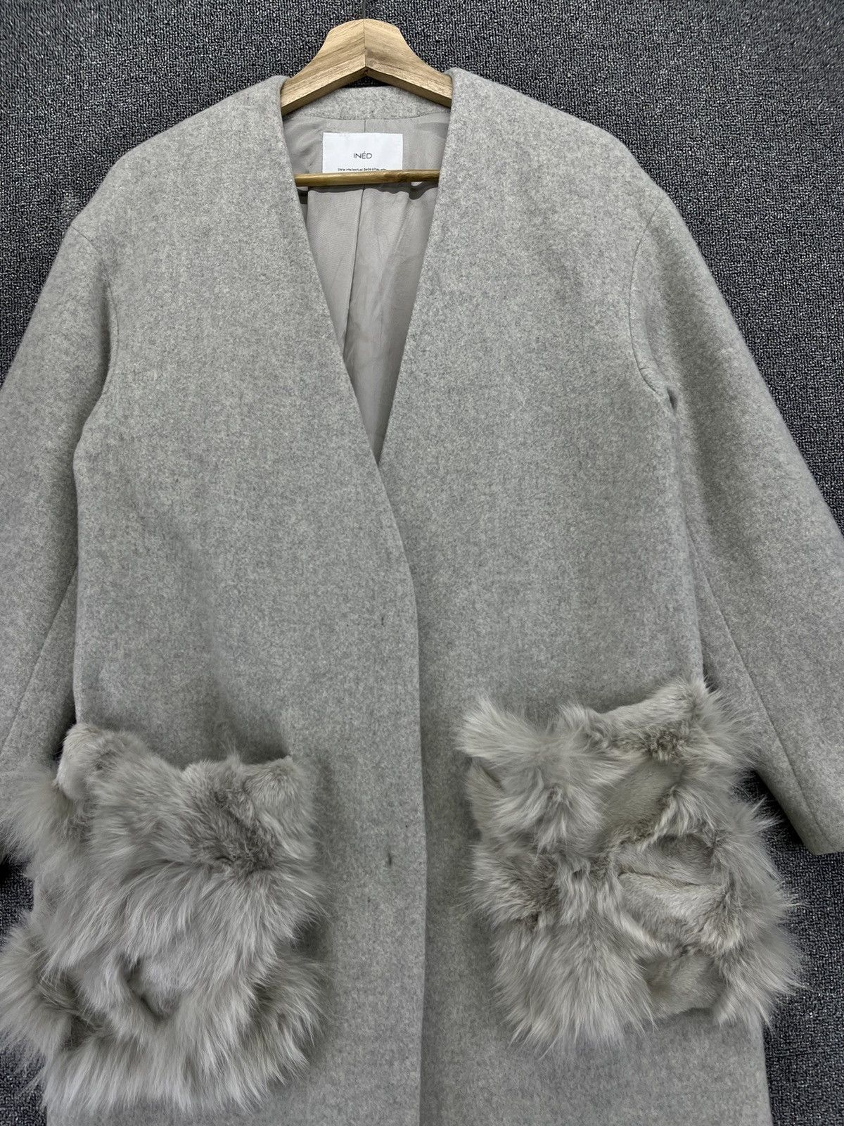 Vintage Vintage Yohji Yamamoto Ined Fur Pocket Long Jacket Size M / US 6-8 / IT 42-44 - 5 Thumbnail