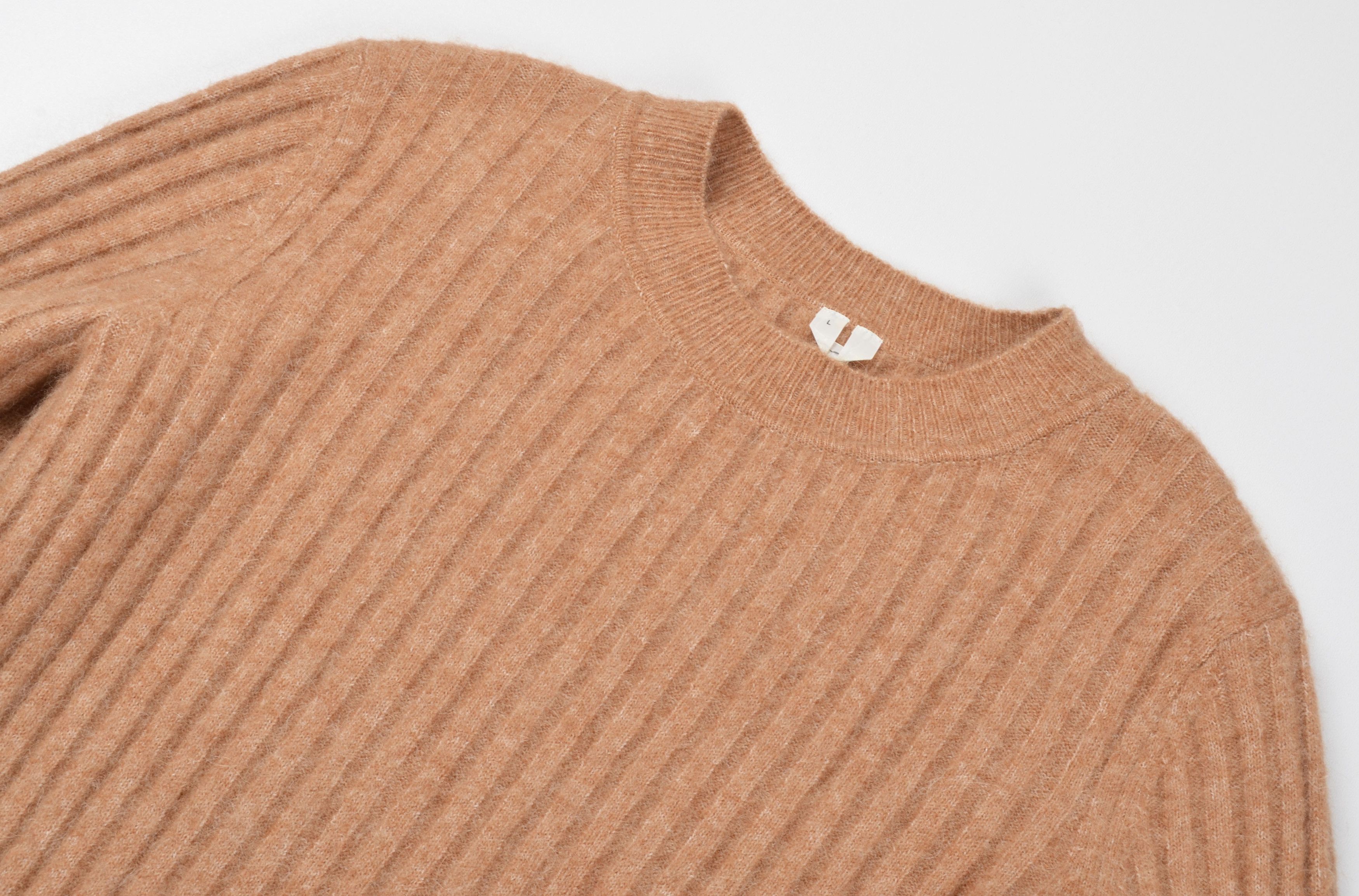 Arket Arket Alpaca Merino Soft Cozy Ribbet Long Sweater Size L / US 10 / IT 46 - 2 Thumbnail