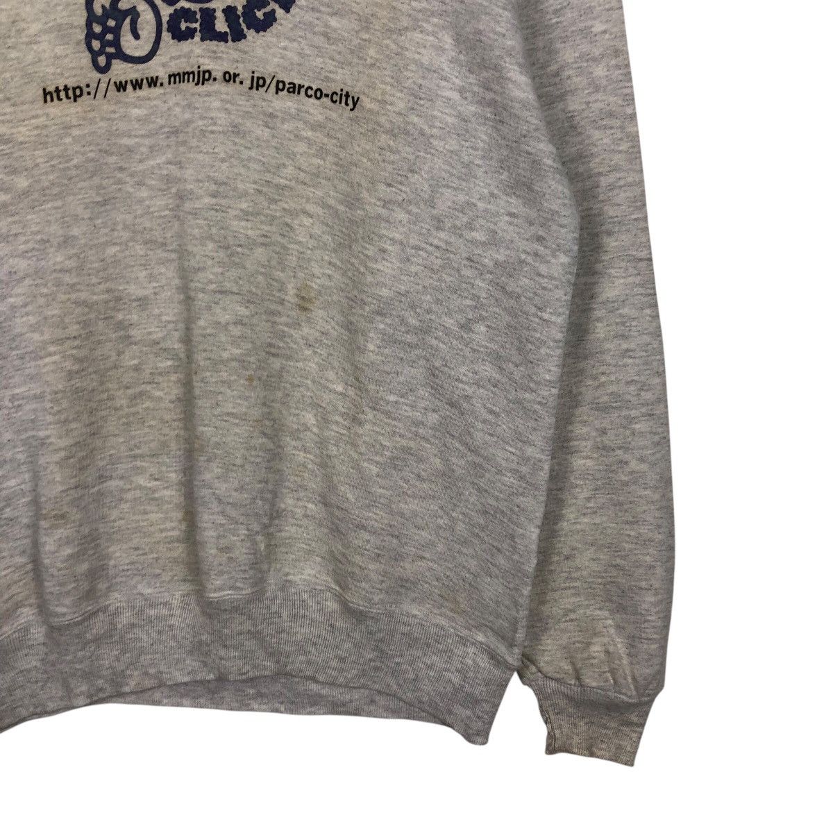 Japanese Brand × Vintage 📌Vintage Sweatshirt Parco City Made in Usa Big Logo Size US L / EU 52-54 / 3 - 6 Thumbnail