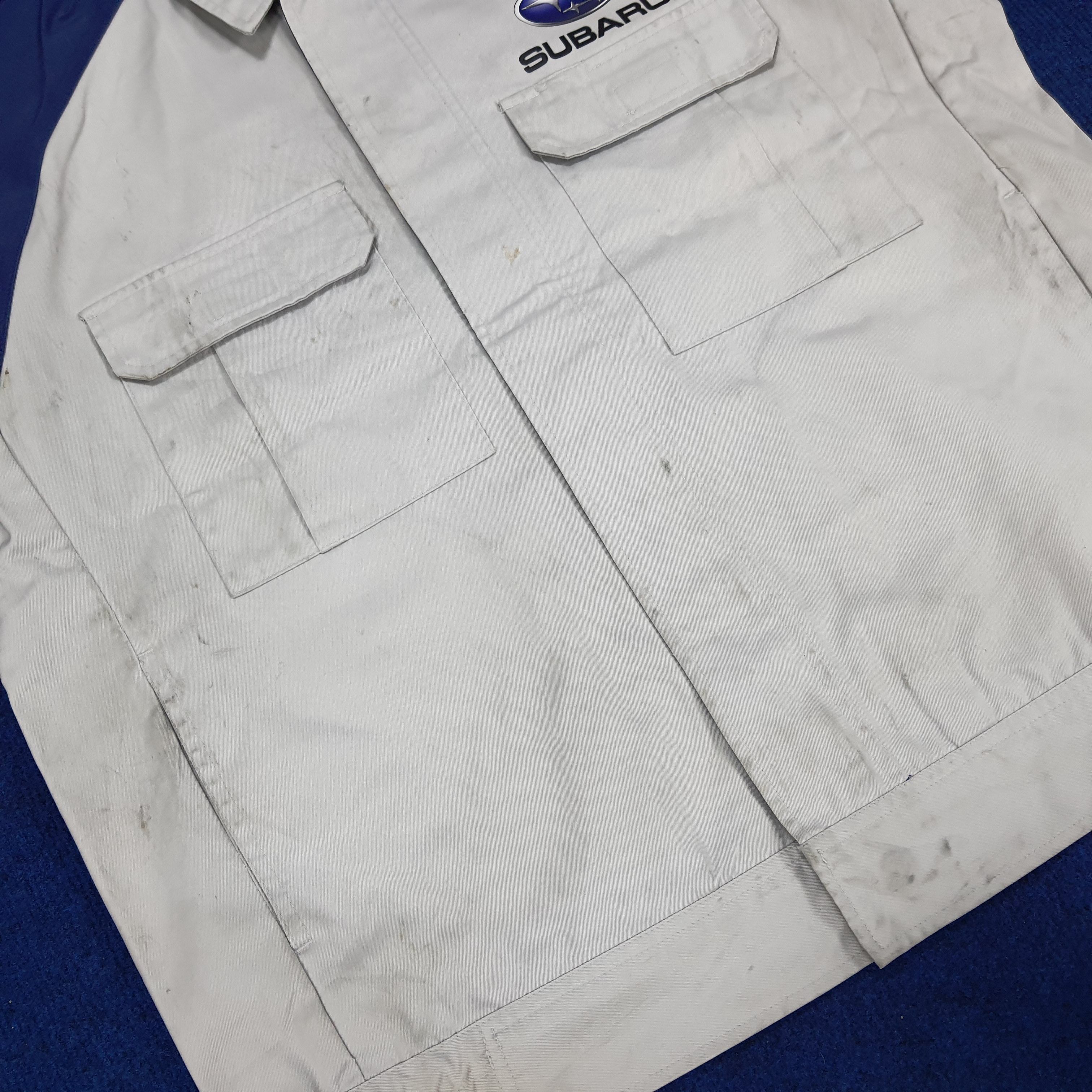 Japanese Brand × Vintage Vintage Subaru Motorsports Japanese Brand Racing Jacket Size US L / EU 52-54 / 3 - 8 Thumbnail