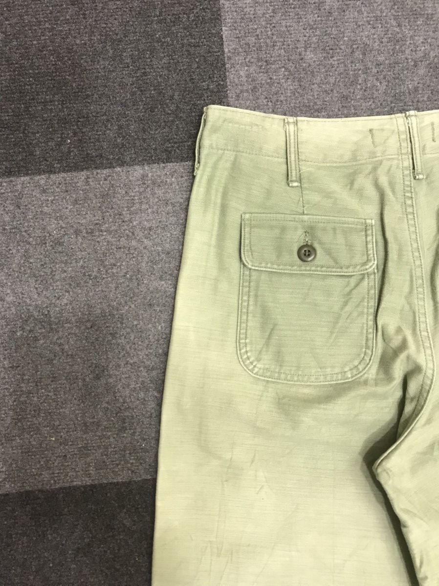 Japan Blue Urvin Japan Blue Wide OG107 Fatigue Sunfaded Baker Pant F222 Size US 28 / EU 44 - 10 Thumbnail