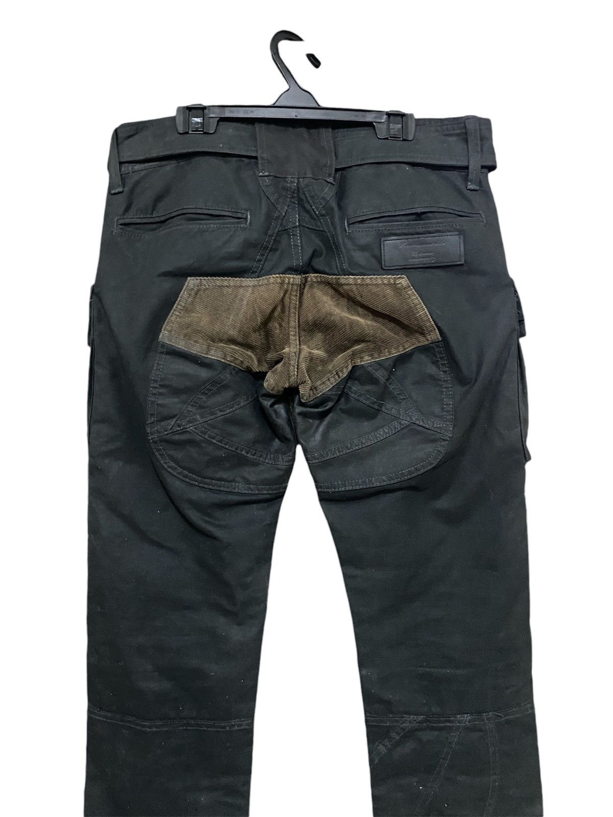 Undercover Vintage Undercover AW08 oiled waxed Cargo Bondage Pants Size US 30 / EU 46 - 8 Thumbnail
