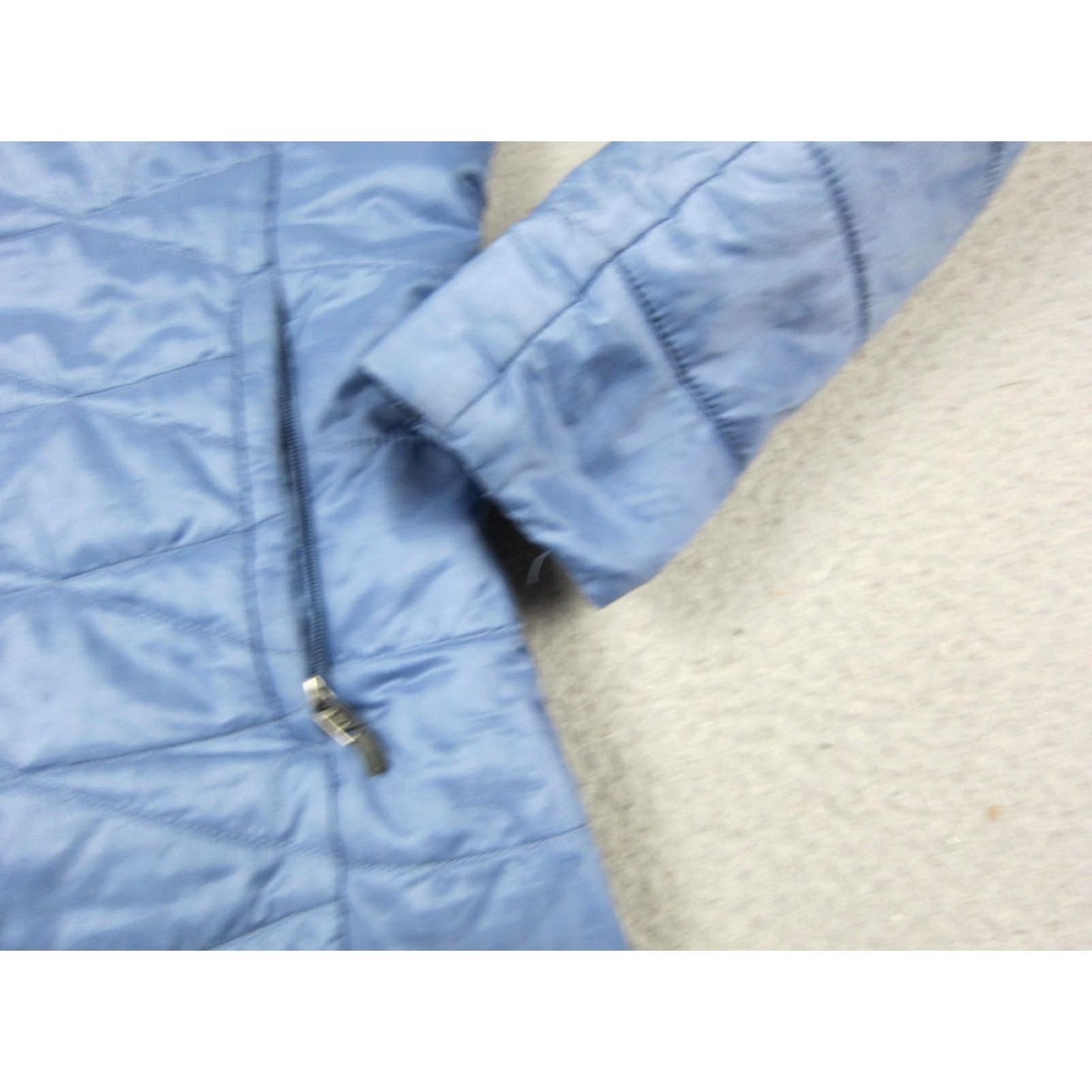 Vintage Columbia Jacket Womens Medium Blue Puffer Might Lite III Omni-Heat Full Zip Size M / US 6-8 / IT 42-44 - 3 Thumbnail