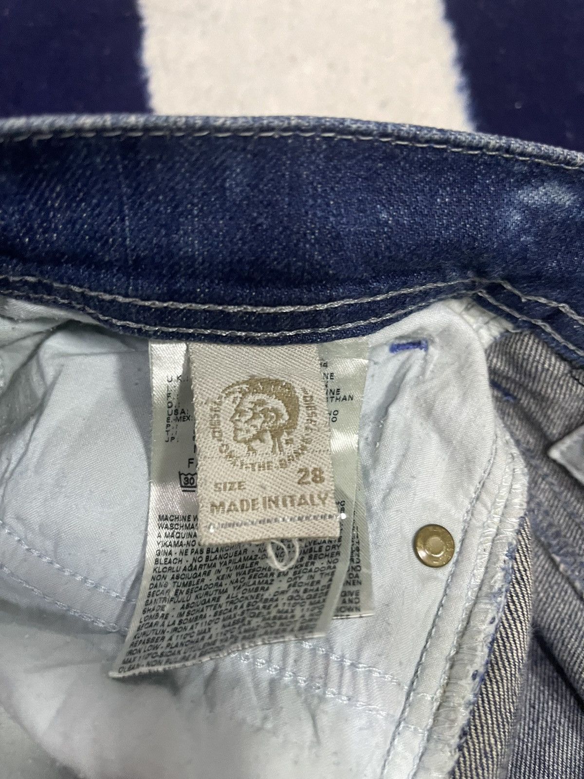 Diesel Diesel Distressed Jeans (14) Size US 30 / EU 46 - 3 Thumbnail