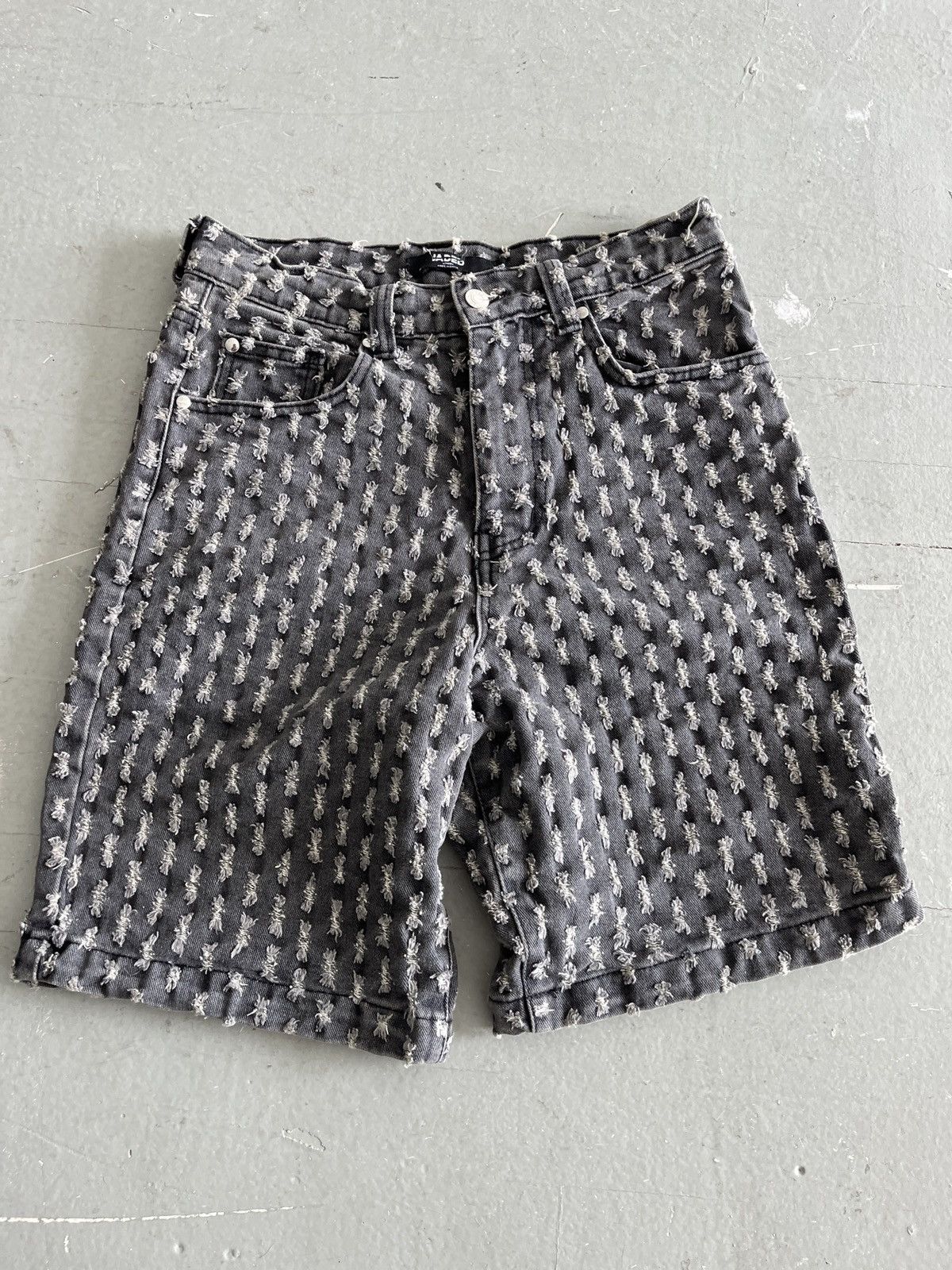 Jaded London Jaded London Distressed Jorts (unisex) Size US 30 / EU 46 - 1 Thumbnail