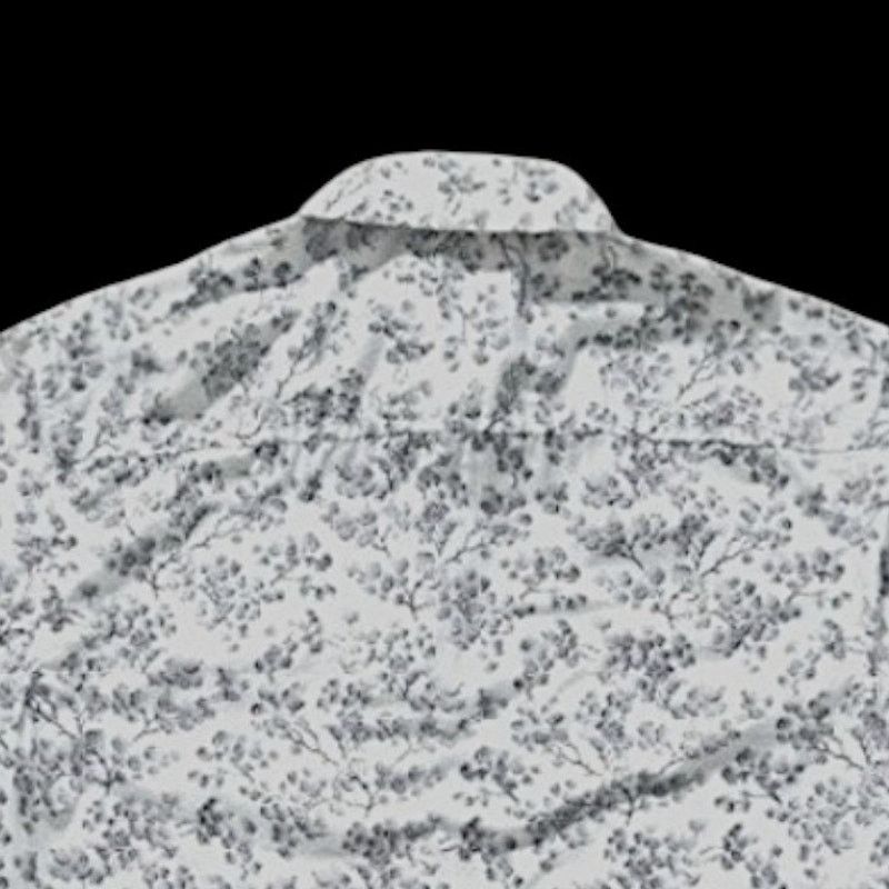 NBDN Nobrandedon INC International Concepts White/Black Shirt | Size S Size S / US 4 / IT 40 - 4 Thumbnail