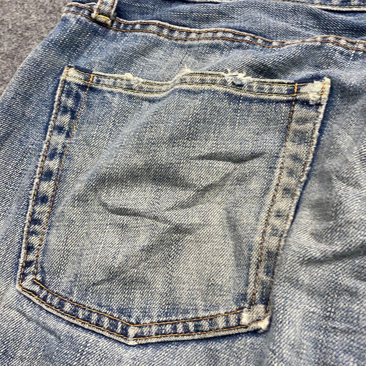 Japanese Brand 💥Best Offer💥Vintage Uniqlo Distressed Denim Size US 34 / EU 50 - 12 Thumbnail