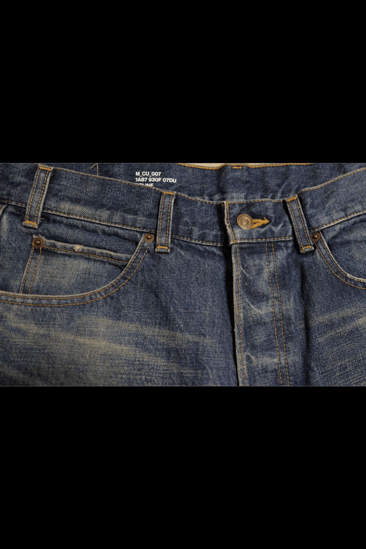 Celine Celine Slim Fit Lou Denim Size US 31 - 3 Thumbnail