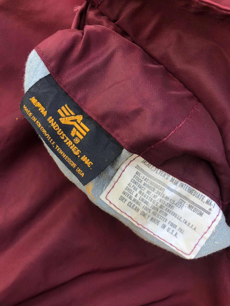Alpha Industries Vintage Alpha Industries MA-1 Reversible Bomber Jacket Size US M / EU 48-50 / 2 - 3 Thumbnail