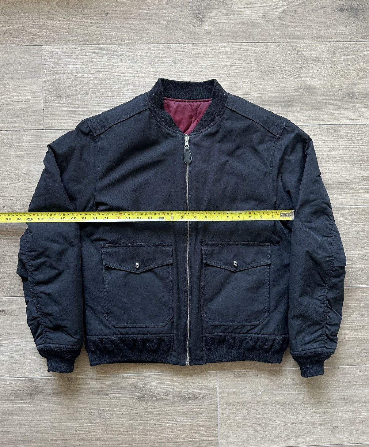 The Kooples The Kooples Black Reversible Bomber Size US M / EU 48-50 / 2 - 9 Thumbnail