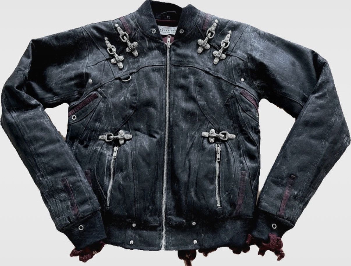 Japanese Brand archive avantgarde waxed unisex jacket japanese style niche Size S / US 4 / IT 40 - 1 Thumbnail