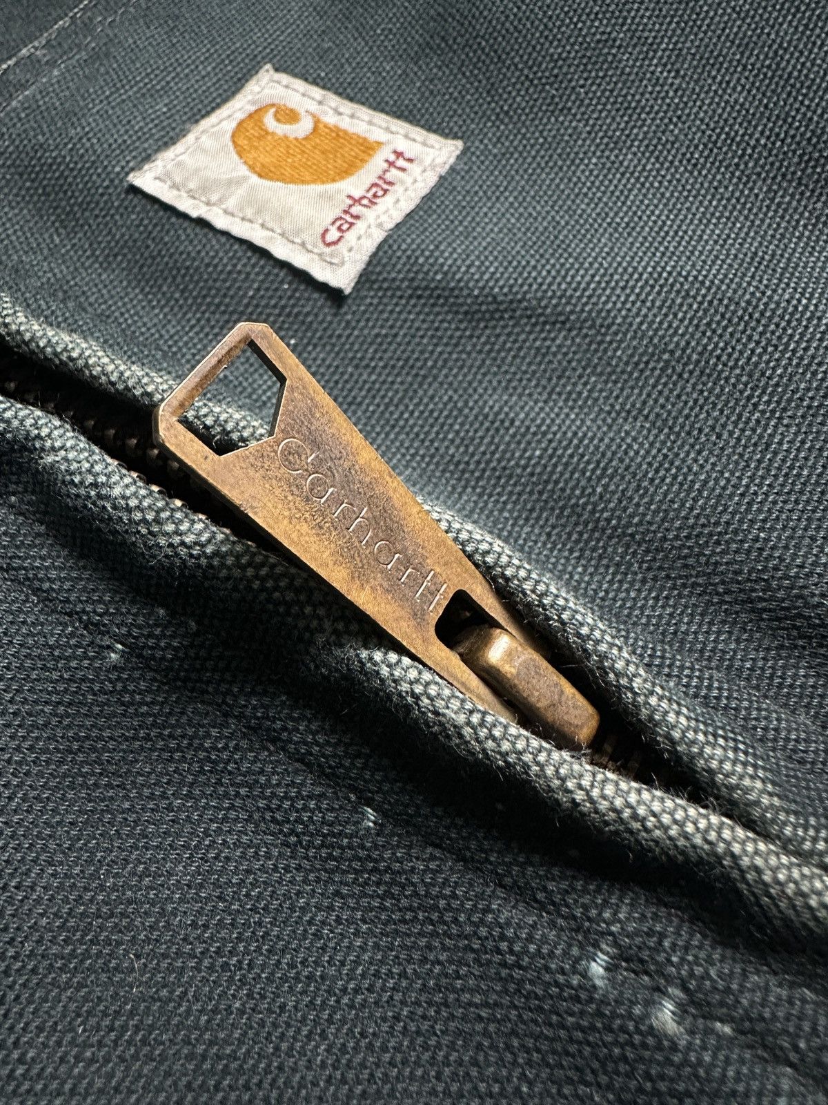 Carhartt Carhartt J131 BLK Active Jacket Black Made in USA boxy fit. Size US XL / EU 56 / 4 - 8 Thumbnail