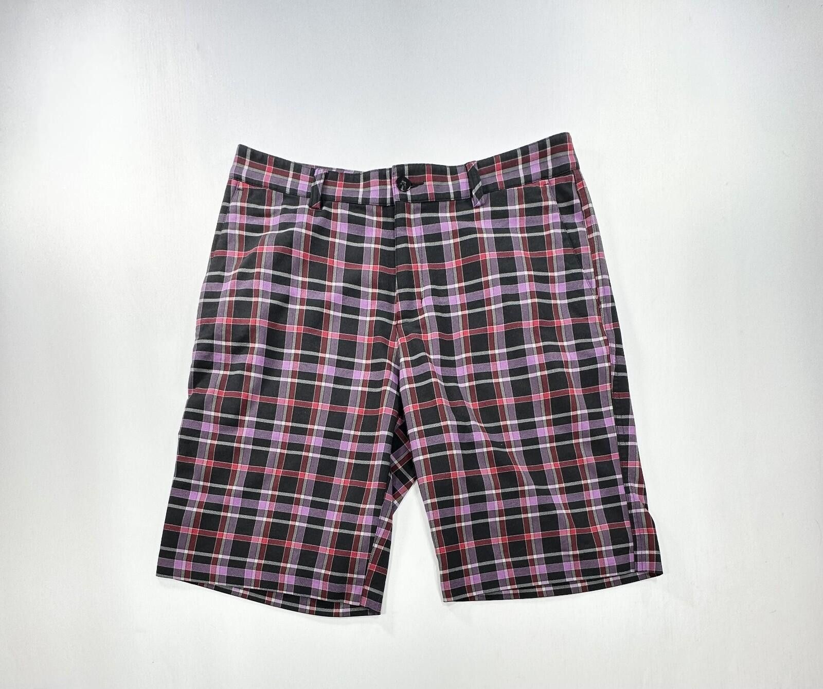 Adidas Adidas Flat Cotton Chino Shorts Purple Mens 32 Size US 32 / EU 48 - 1 Thumbnail