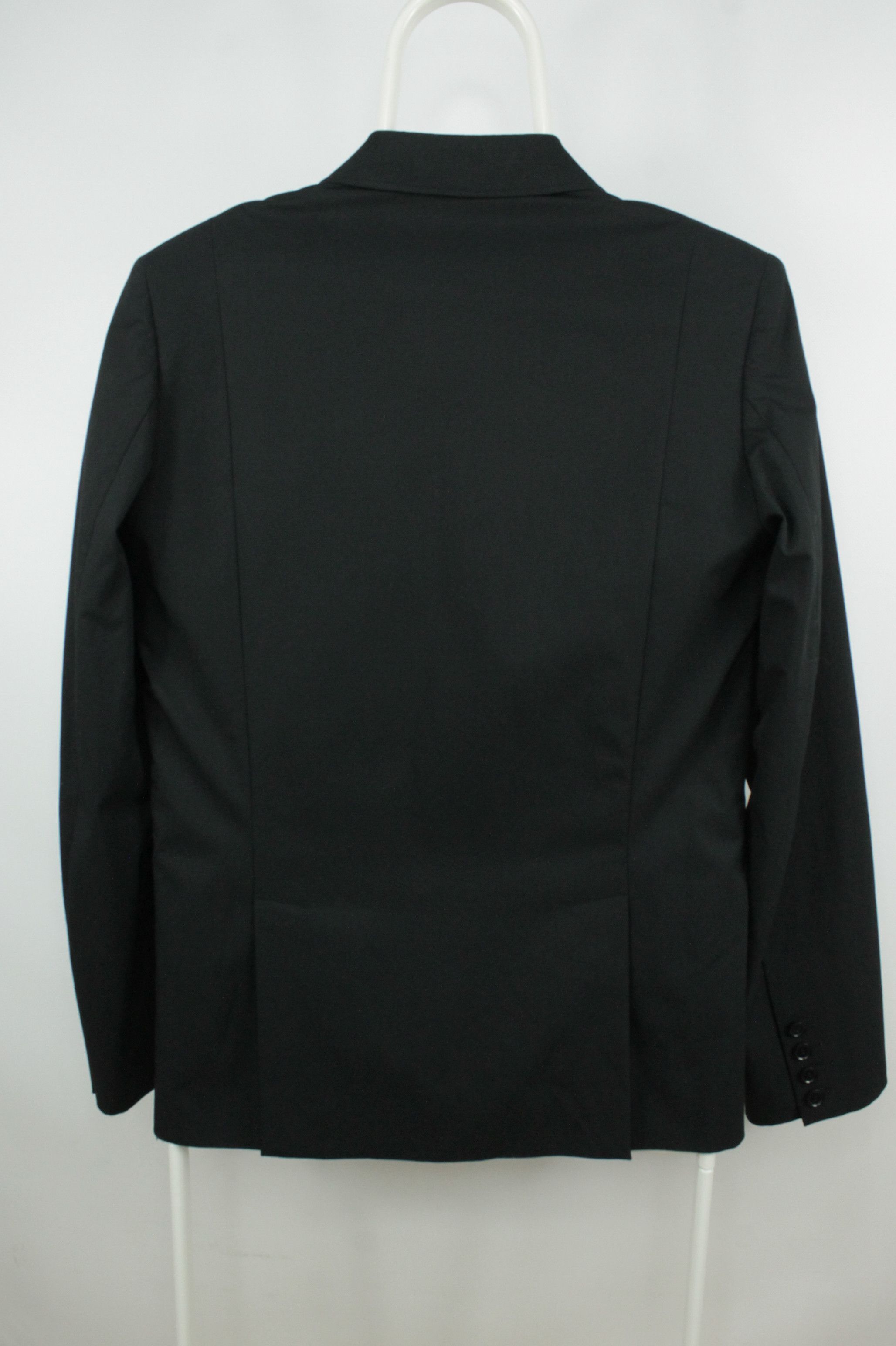 A.P.C. A.P.C. Black Cotton Nylon Blend Stretch Blazer Jacket Men's Size US XS / EU 42 / 0 - 4 Thumbnail