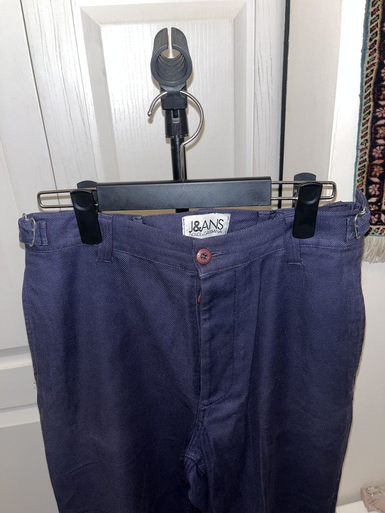 Dolce & Gabbana vintage Dolce & Gabbana adjustable waist trousers Size US 30 / EU 46 - 1 Thumbnail