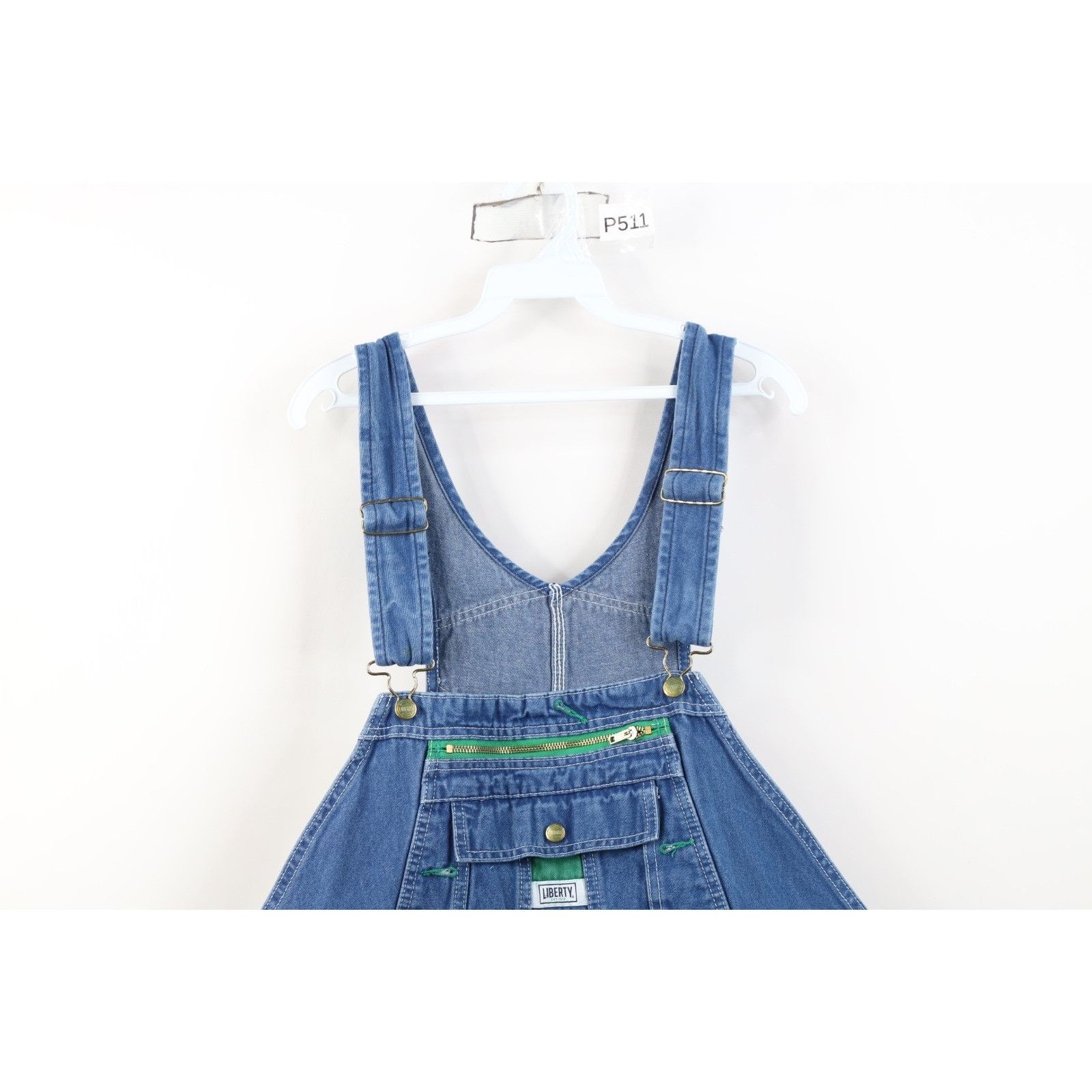 Vintage Vintage 90s Streetwear Distressed Wide Leg Denim Overalls Size US 44 / EU 60 - 2 Thumbnail