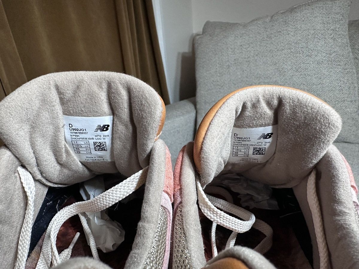 Joe Freshgoods × New Balance New Balance MiUSA 992 Joe Freshgoods Aged Well Size US 11 / EU 44 - 7 Thumbnail
