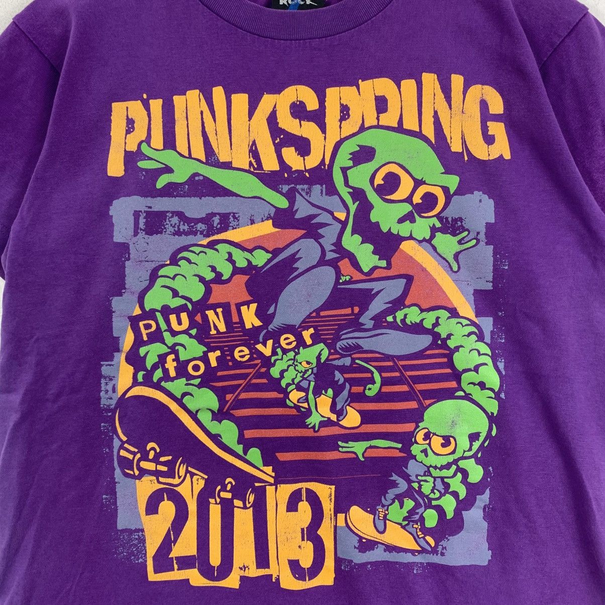 Japanese Brand PUNKSPRING 2013 Punk Forever Weezer Nofx JapaneseBand Tshirt Size US M / EU 48-50 / 2 - 4 Thumbnail