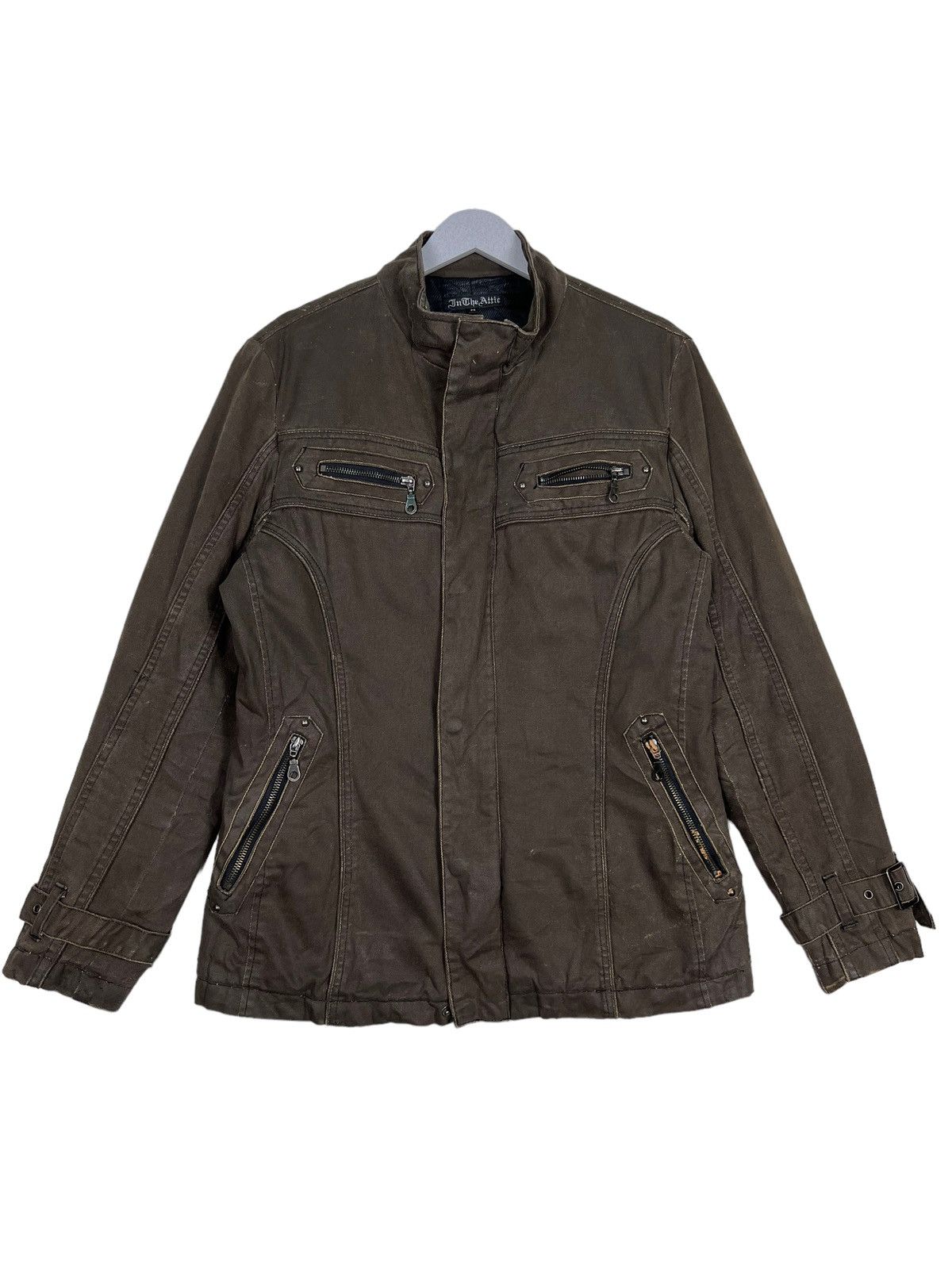 14th Addiction 🔥 IN THE ATTIC SLEEVE BELTED MOTO RIDER JACKET Size US M / EU 48-50 / 2 - 1 Thumbnail