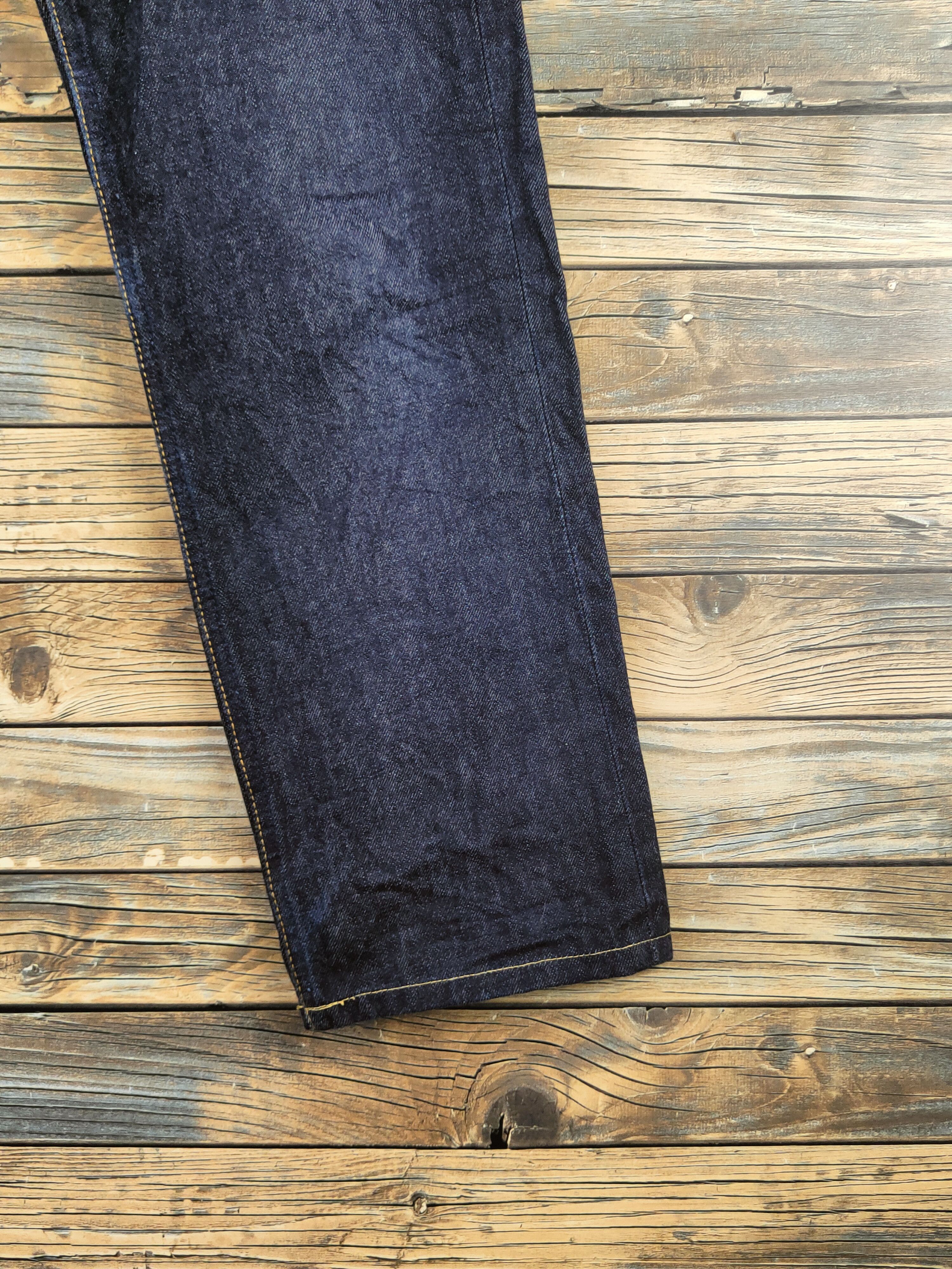 Levi's Levi's Dark Blue Distressed Ripped Jeans #S2814 Size US 27 - 6 Thumbnail