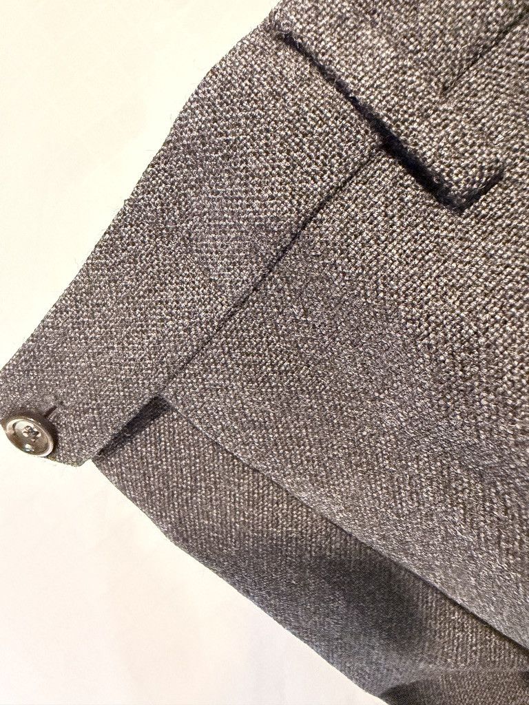 J.Crew J. Crew Dark Gray Thornproof Wool Trousers Size US 30 / EU 46 - 3 Thumbnail