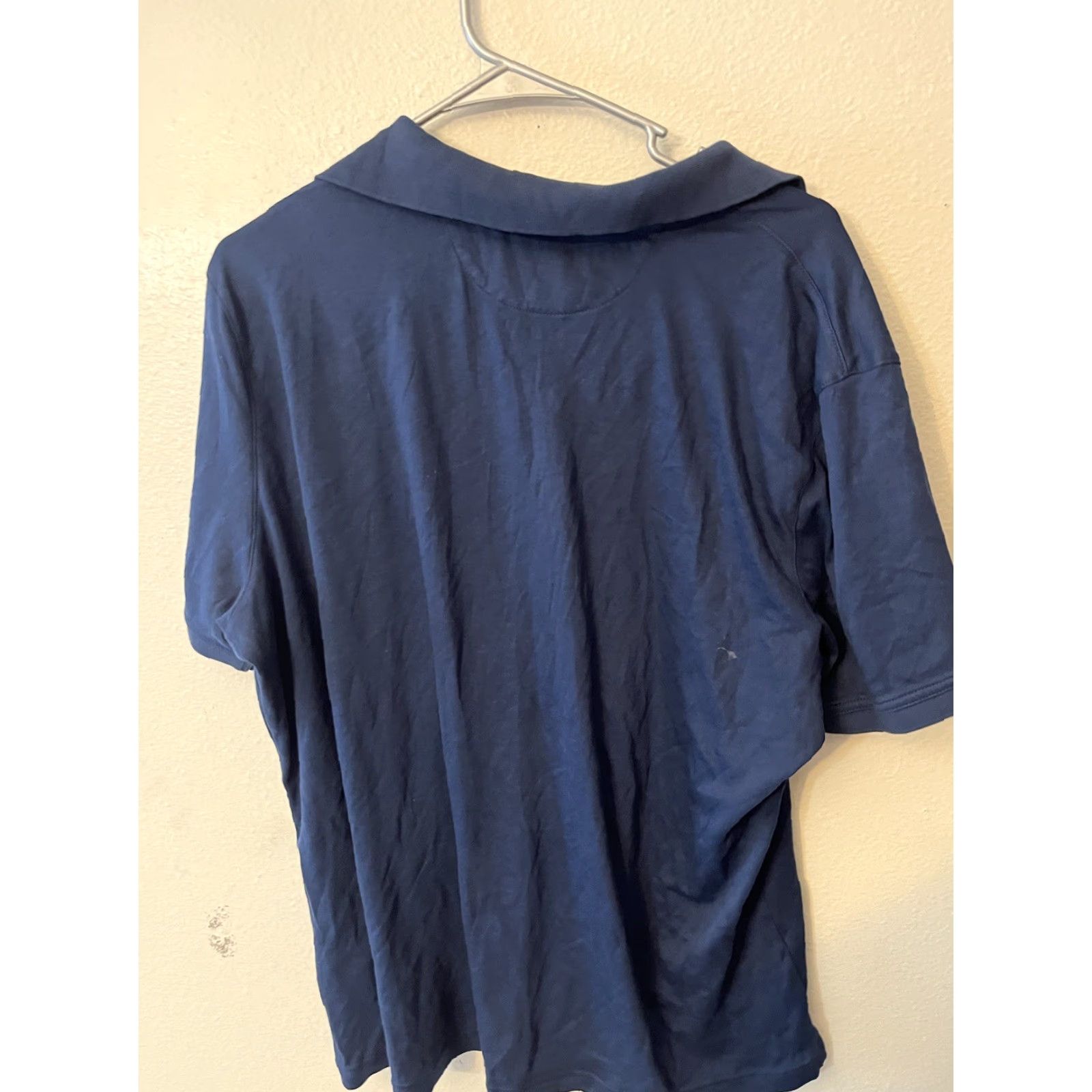 Banana Republic Banana Republic Polo Shirt Mens XL Blue - Regular Fit Short Sleeve Knit 100% Cotton Golf Casual Size US XL / EU 56 / 4 - 3 Thumbnail