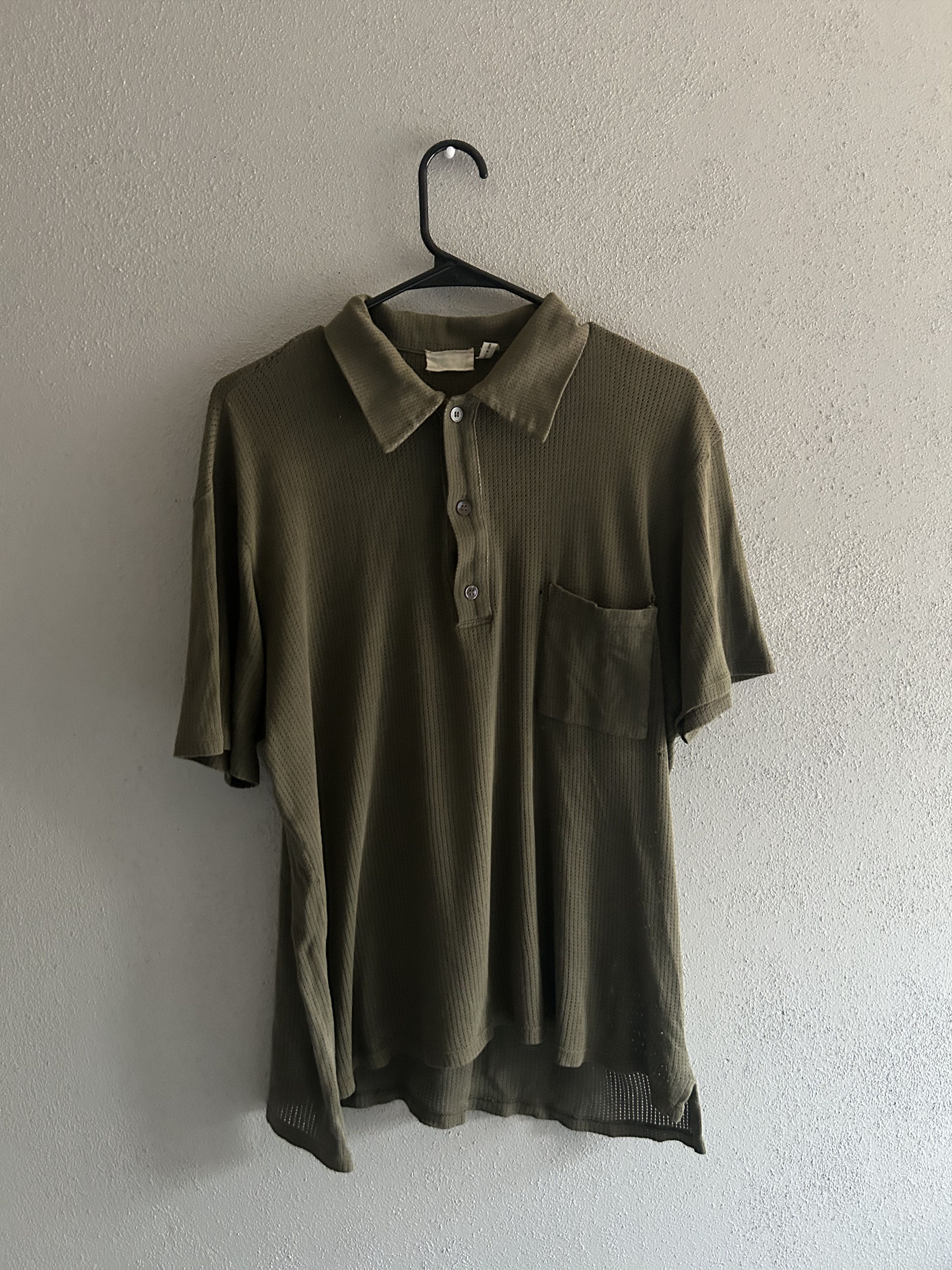 1998 Perforated Mesh Polo Shirt