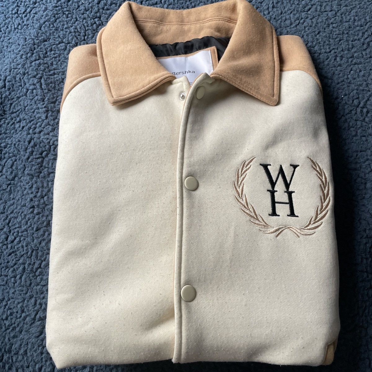 Bershka Washington Athletics Club Jacket Size L / US 10 / IT 46 - 4 Thumbnail