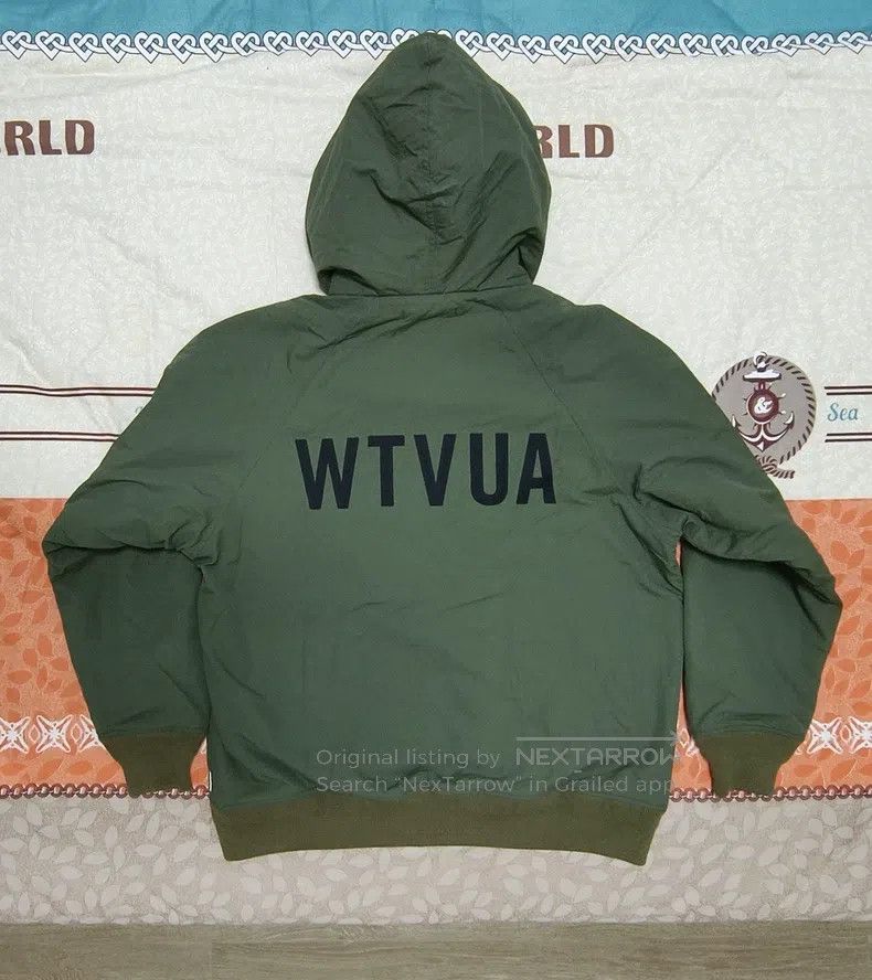 Wtaps Wtaps Embroidered Fleece Hooded Cotton Jacket Size US S / EU 44-46 / 1 - 2 Thumbnail