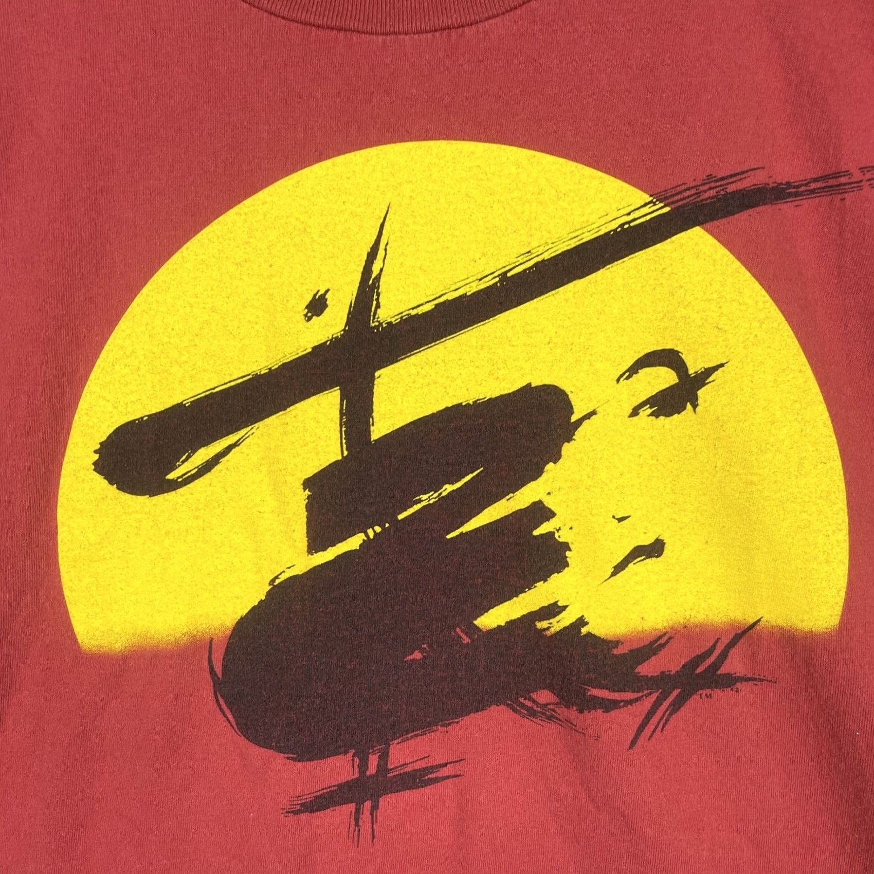 Vintage Vintage Miss Saigon Shirt Mens XL Red Broadway Musical Tennessee River Tee 80s Size US XL / EU 56 / 4 - 3 Thumbnail