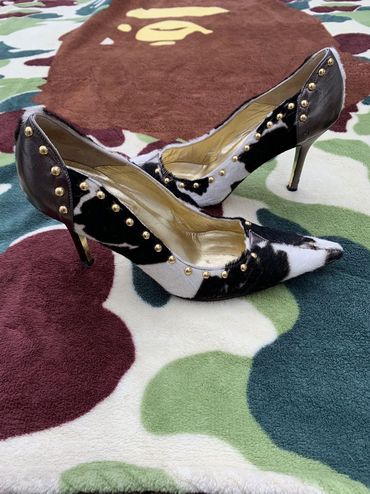 Dolce & Gabbana × Vintage Dolce & Gabbana Pony Pumps Size US 7.5 / IT 37.5 - 1 Thumbnail