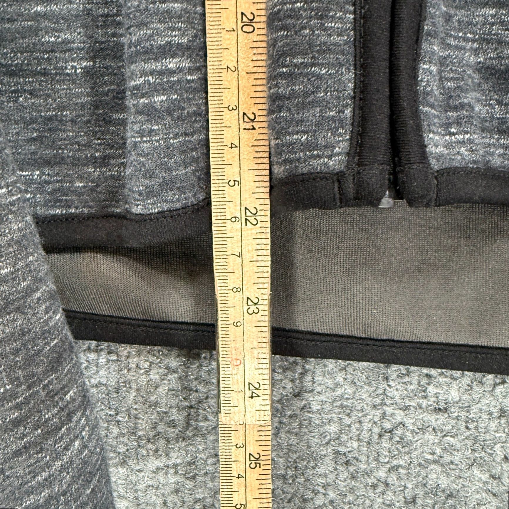 Uniqlo Uniqlo Dry Stretch Full Zip Hoodie Womens M Gray/Space Dye Moistu re Wicking, Lightweight, Athletic Size M / US 6-8 / IT 42-44 - 3 Thumbnail