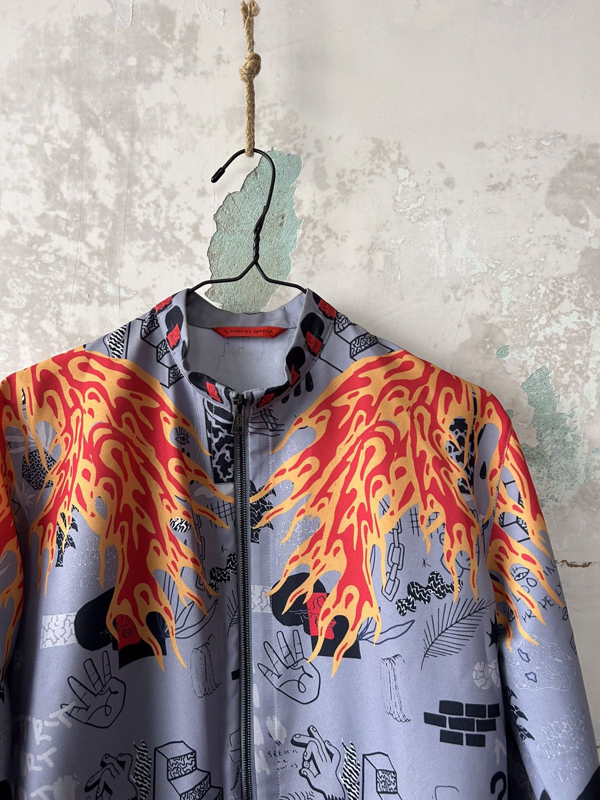 Japanese Brand AVANT-GARDE RARE ZIP SHIRT Size M / US 6-8 / IT 42-44 - 3 Thumbnail