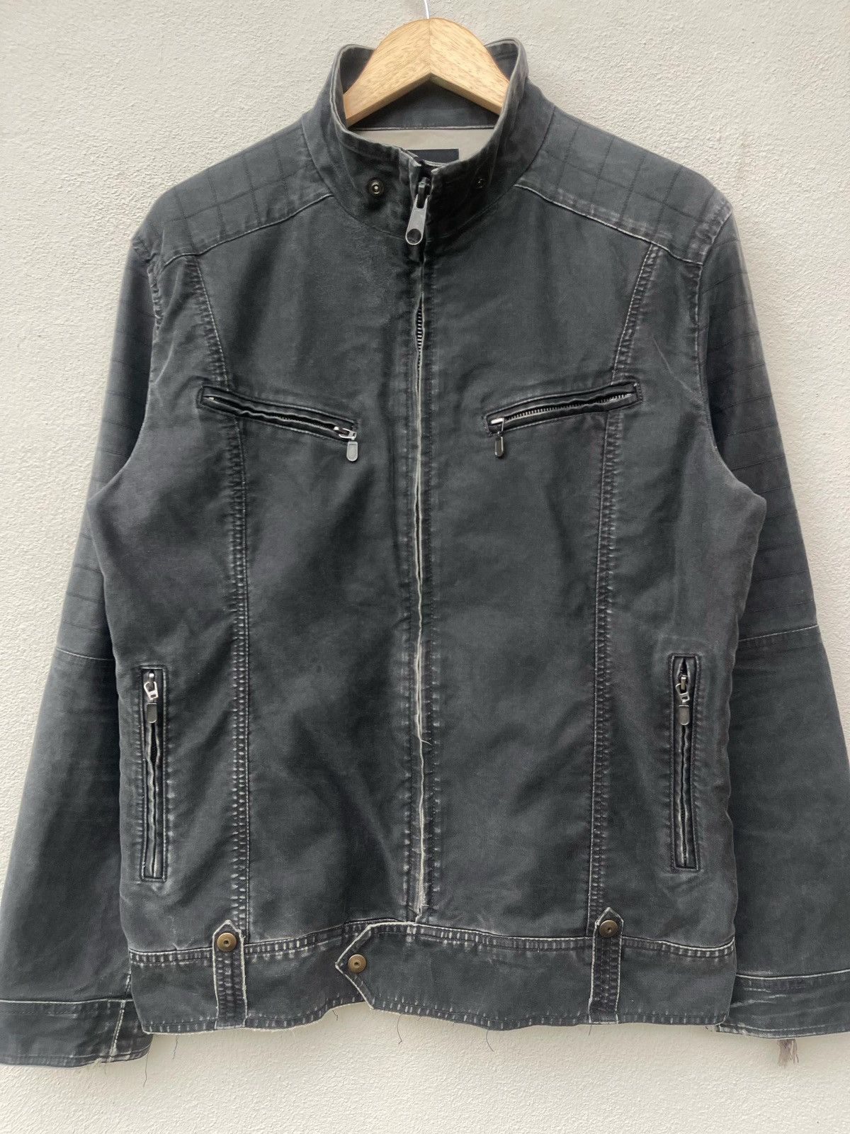 If Six Was Nine × Japanese Brand × Le Grande Bleu (L.G.B.) Bareback Realdresss Bondage Punk Style Jacket Size US XL / EU 56 / 4 - 5 Thumbnail