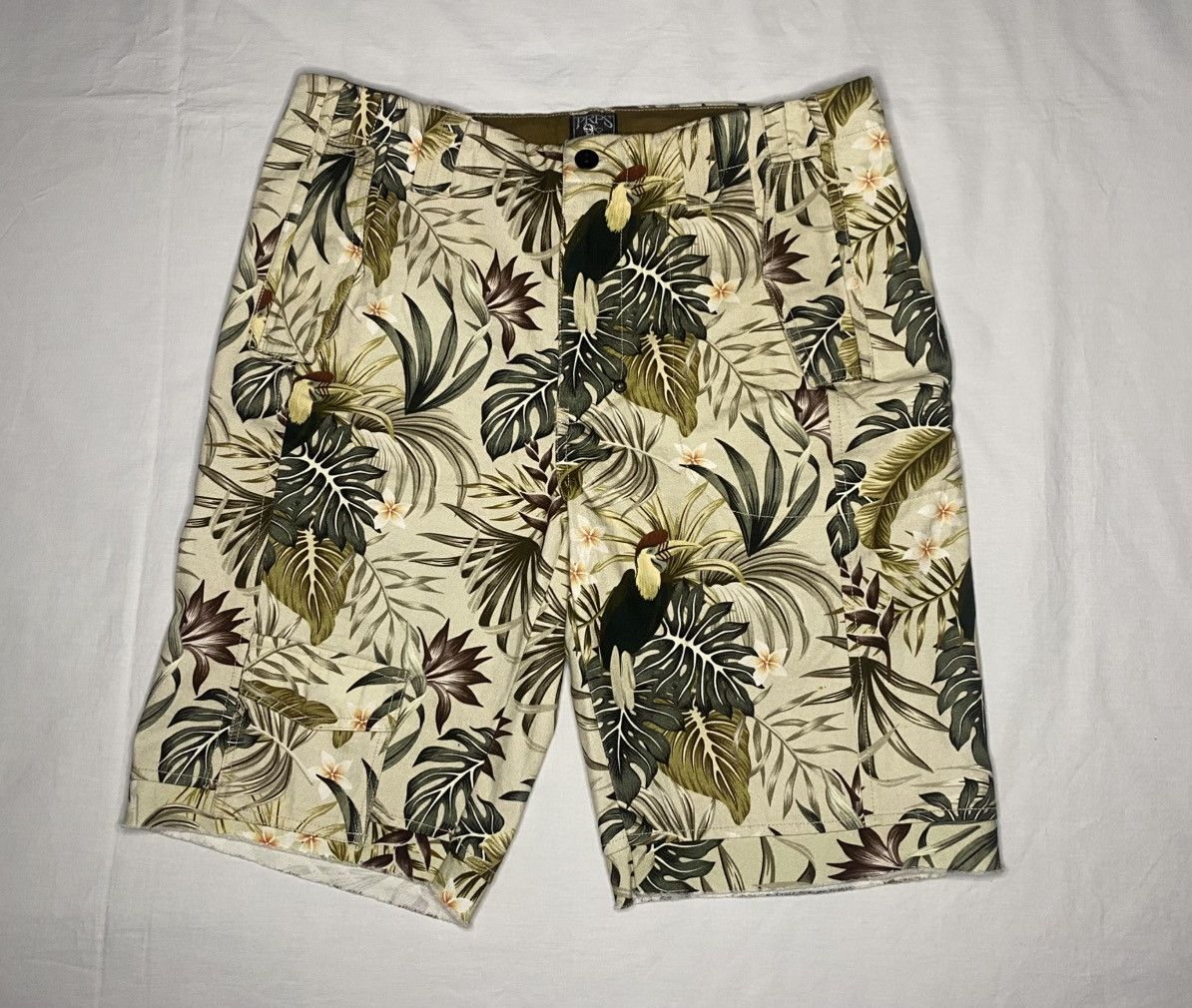 Prps PRPS Tropical Print Floral Multicolor Shorts Men's Sz 30 NWT Size US 30 / EU 46 - 2 Thumbnail