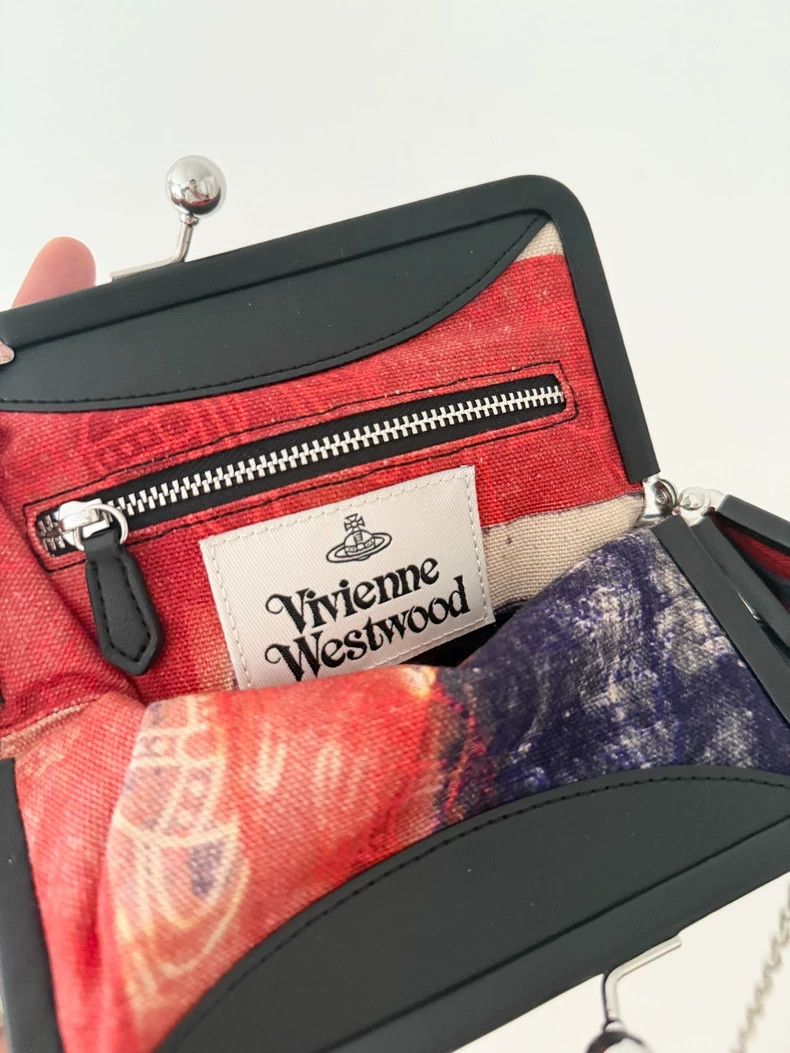 Vivienne Westwood Vivienne Westwood Classic pink and blue checkered, Saturn Size ONE SIZE - 9 Thumbnail