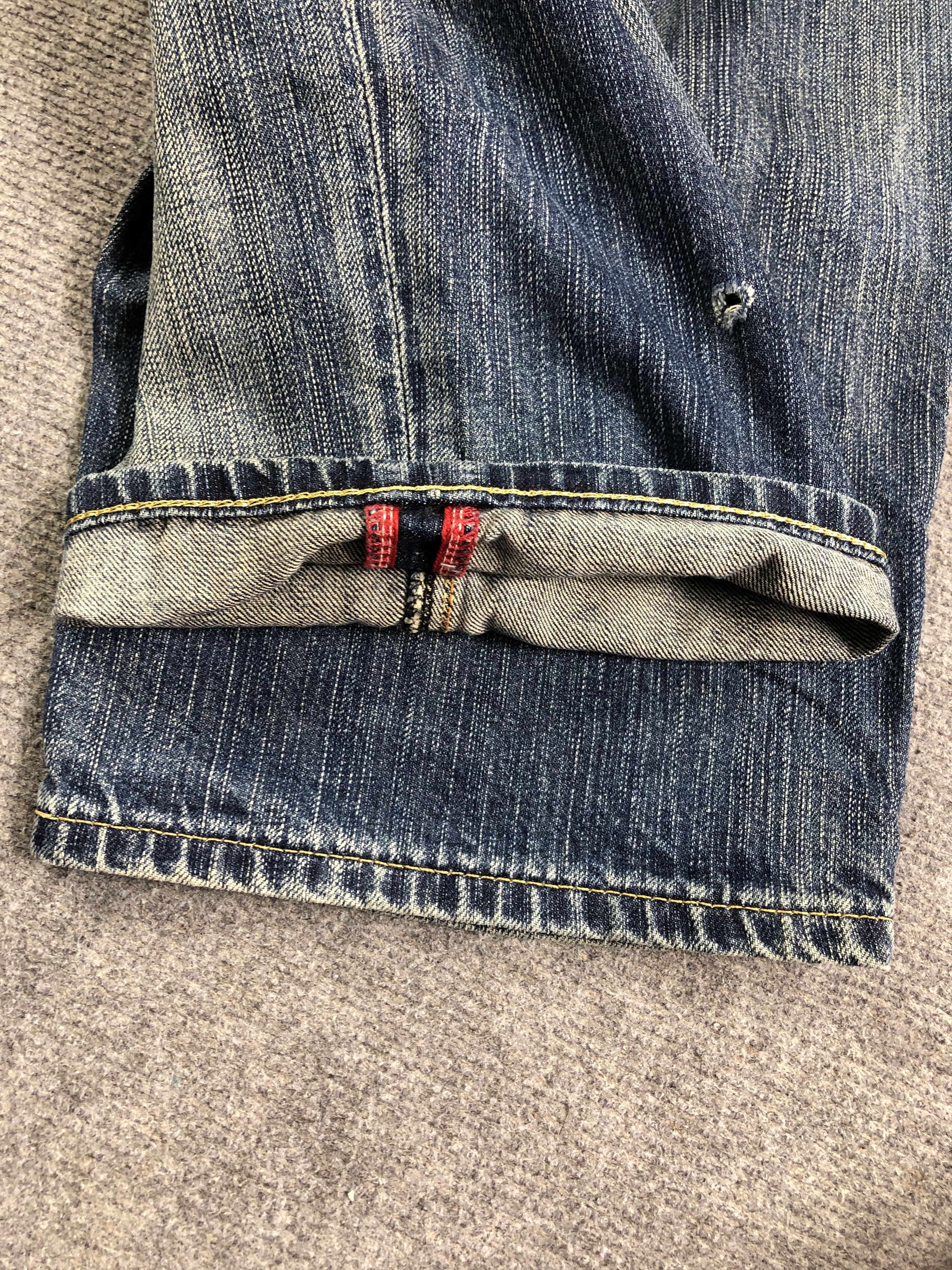 Other Edwin Wash Blue Short Jeans 30x15.5 Size US 30 / EU 46 - 12 Thumbnail
