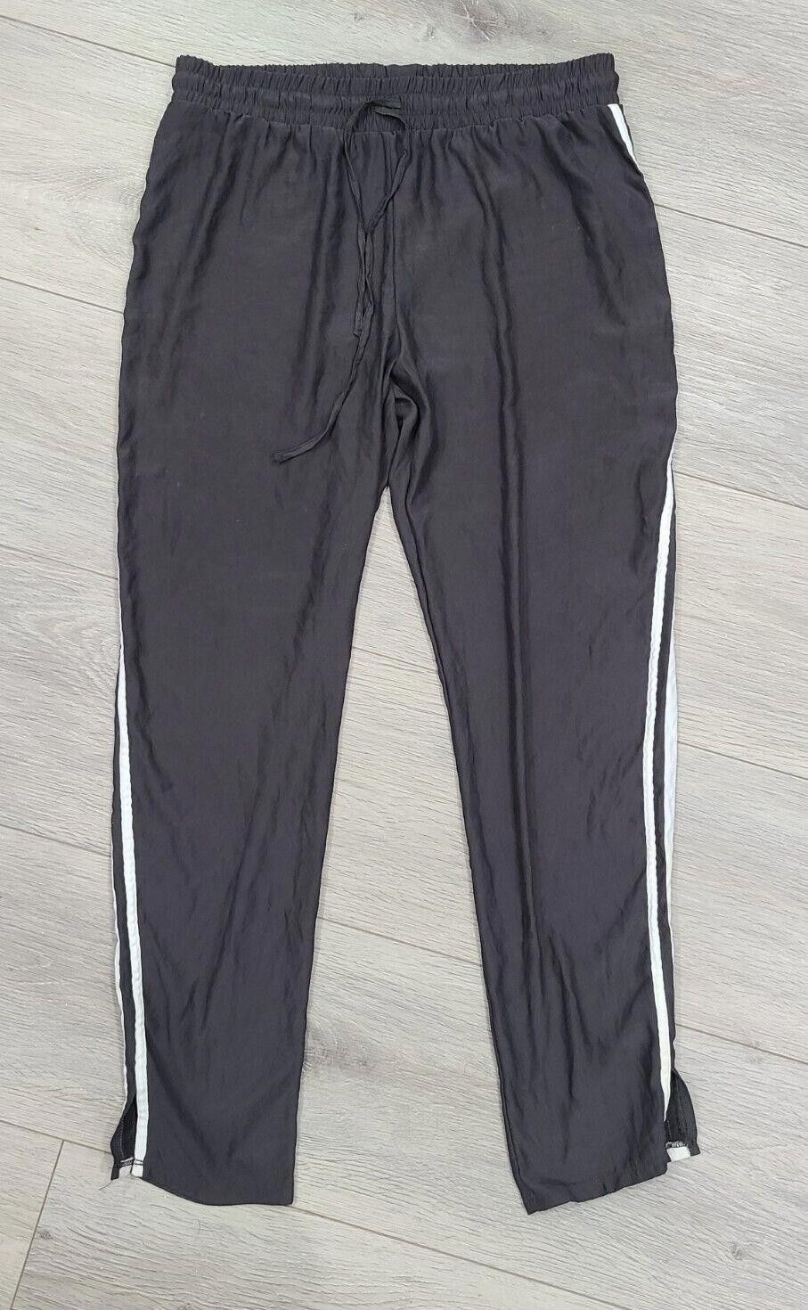Designer American Eagle Pants Medium Gray Stripes Skinny Jogger Size 32" / US 10 / IT 46 - 3 Thumbnail