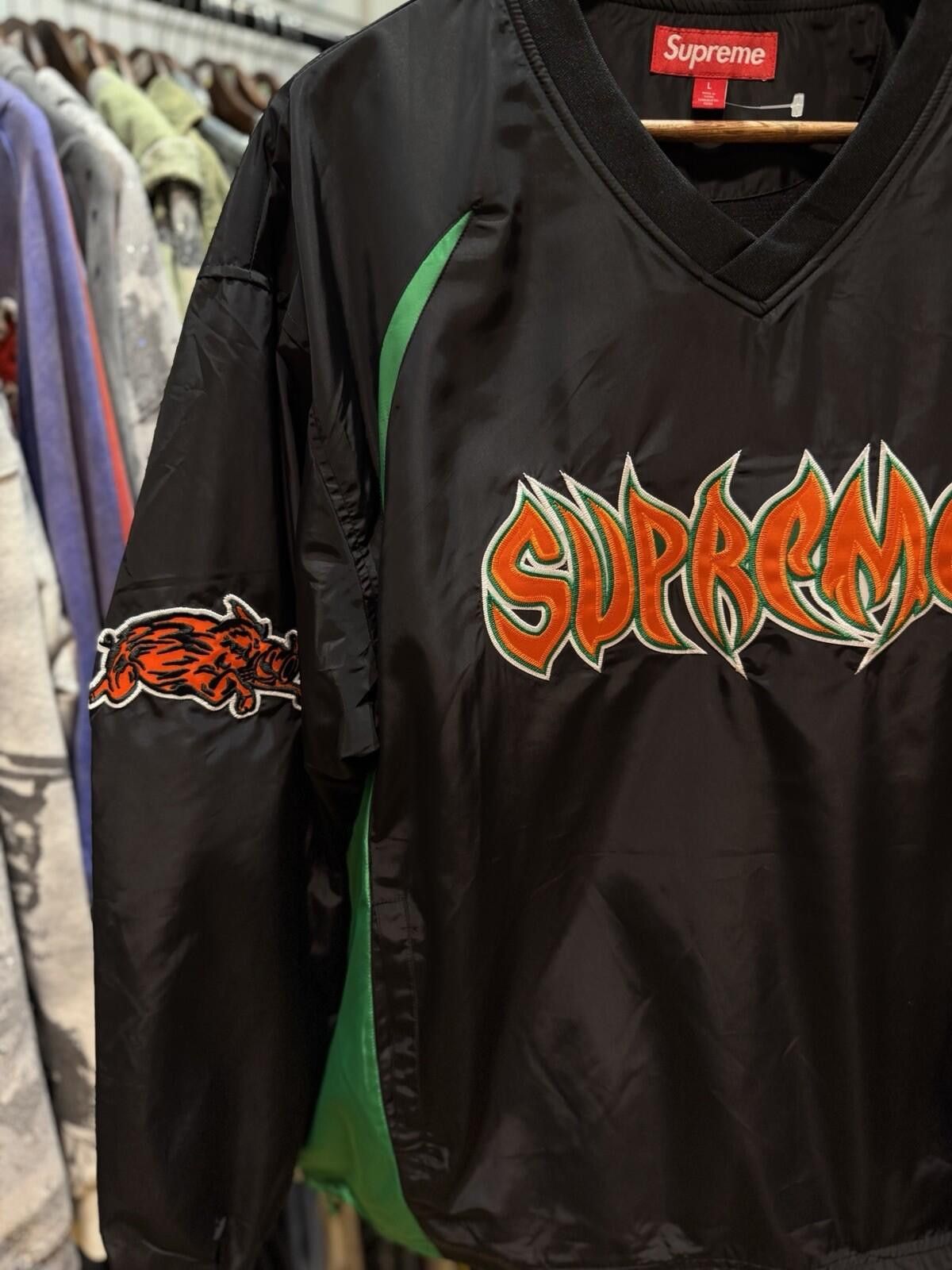Supreme Supreme Warthog Warm Up (Large) Pullover Black Green New Size US L / EU 52-54 / 3 - 8 Thumbnail