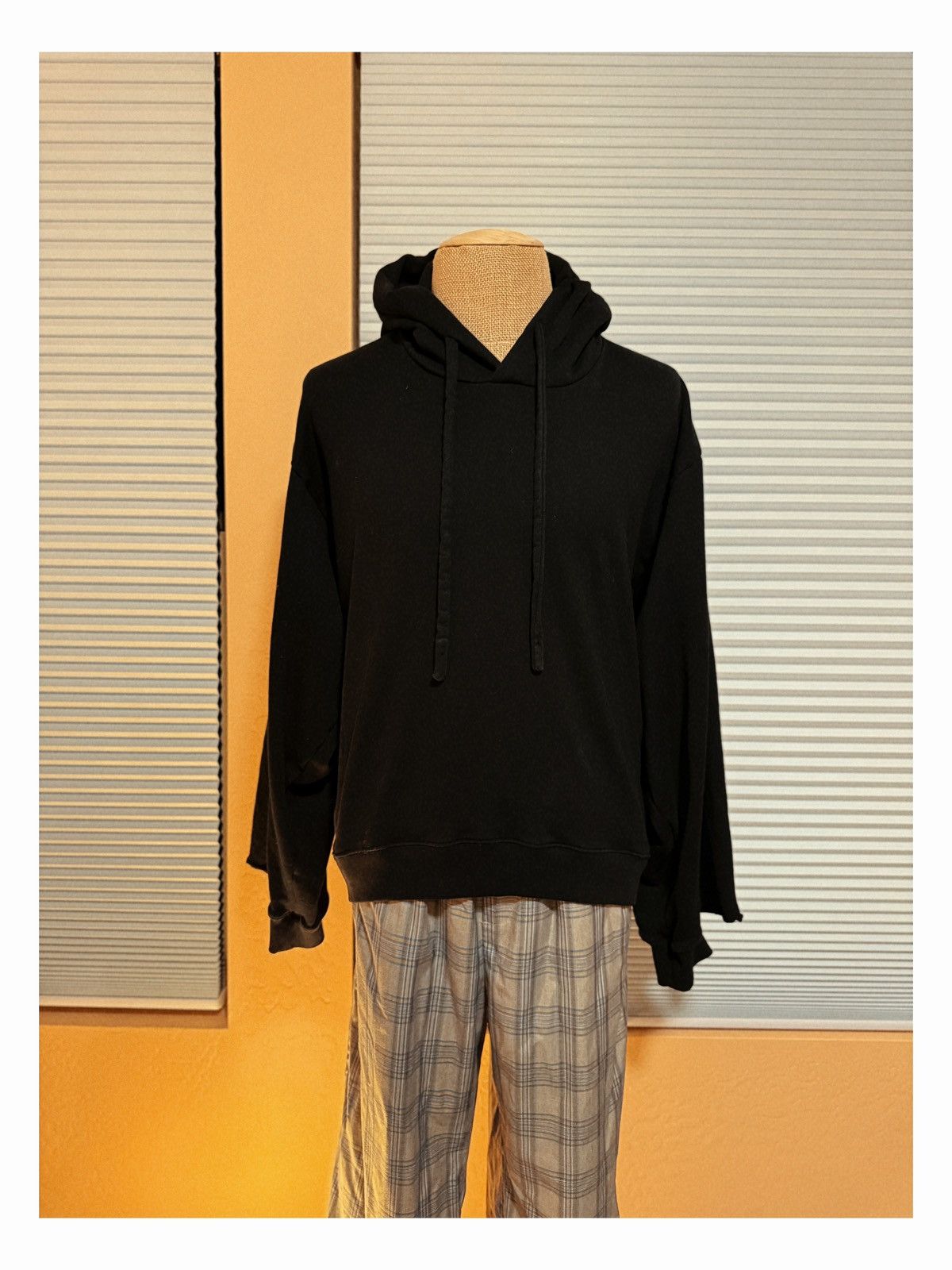 Other Oversized Black Hoodie – Slouchy Fit, Distressed Detail Size US L / EU 52-54 / 3 - 2 Thumbnail