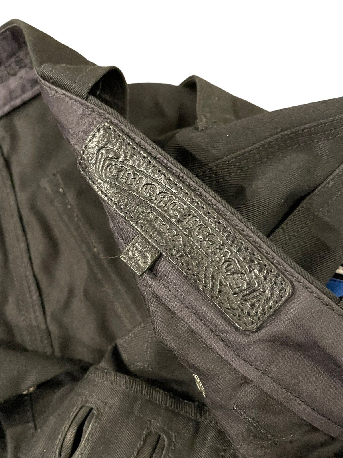 Chrome Hearts 1/5 Matty Boy Patch & Cross Patch Carpenter Shorts Size US 32 / EU 48 - 20 Thumbnail