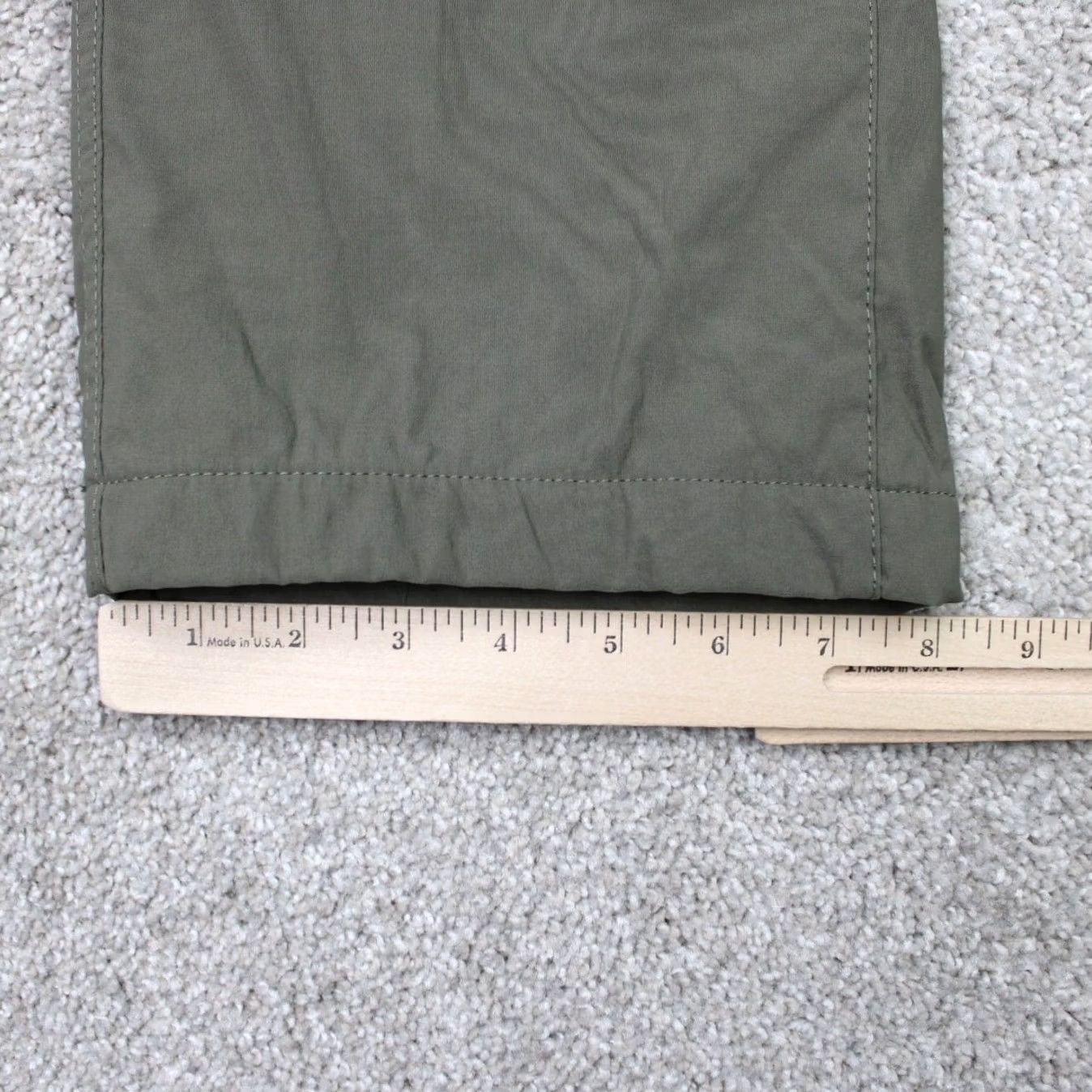 Eddie Bauer Eddie Bauer Pants Mens 36 Green 36x30 Fleece Lined Tech Nylon Stretch Cargo Pocket Size US 36 / EU 52 - 4 Thumbnail