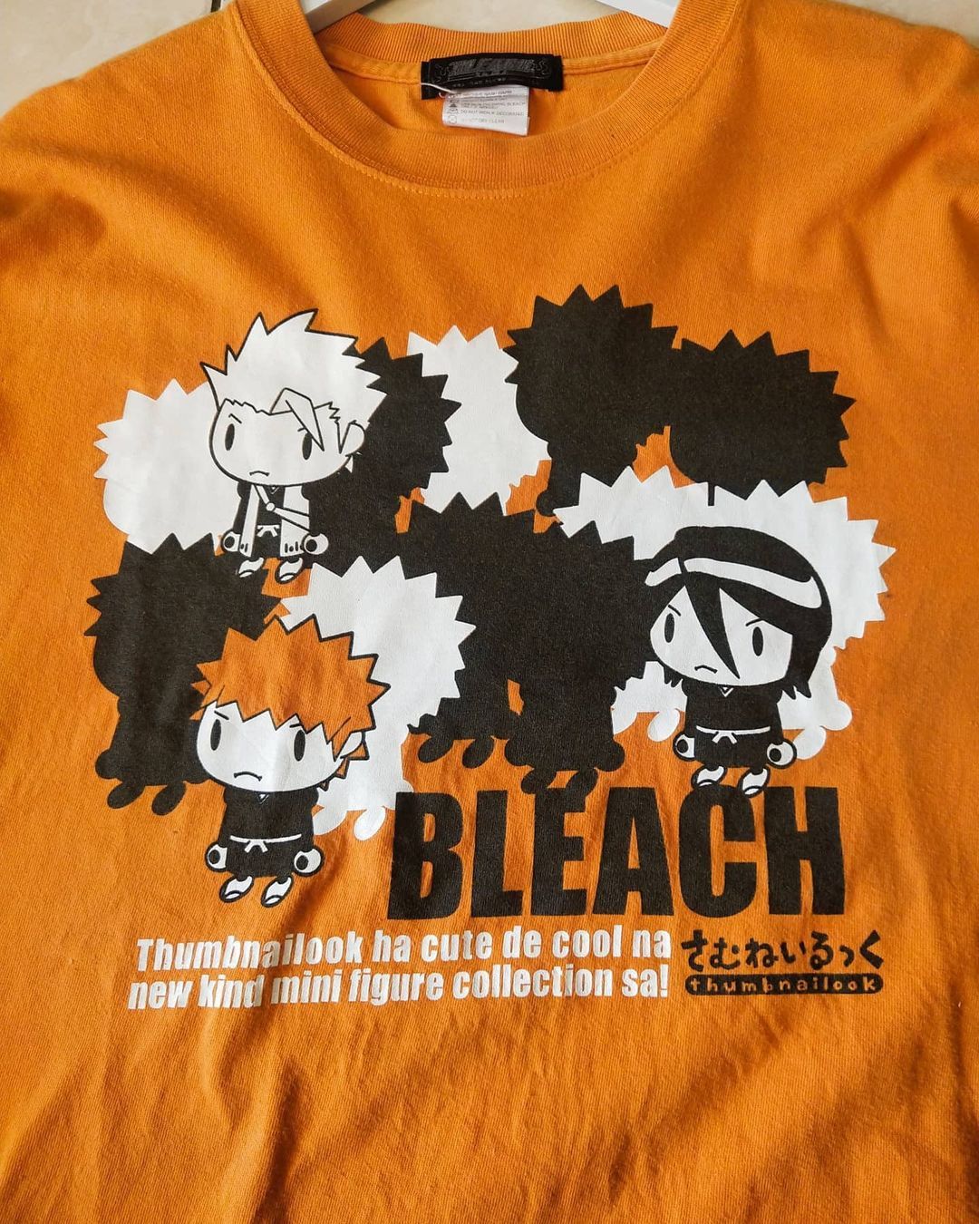 Anime Vintage Bleach Chibi Thumbnailook Series Orange Tees Size US L / EU 52-54 / 3 - 2 Thumbnail