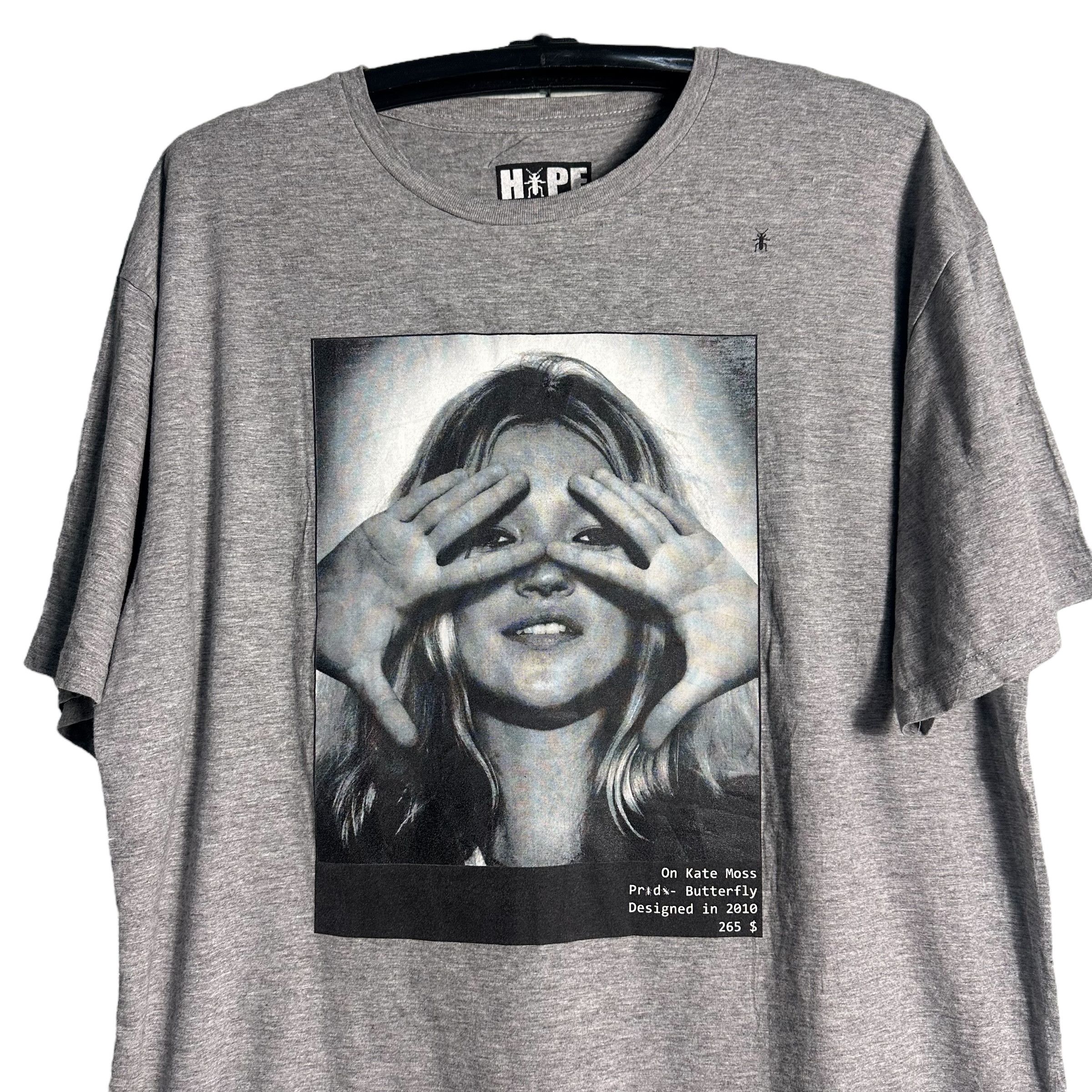 Alstyle 🔥RARE🔥Kate Moss Big Face OVP T-shirt Size US XL / EU 56 / 4 - 2 Thumbnail
