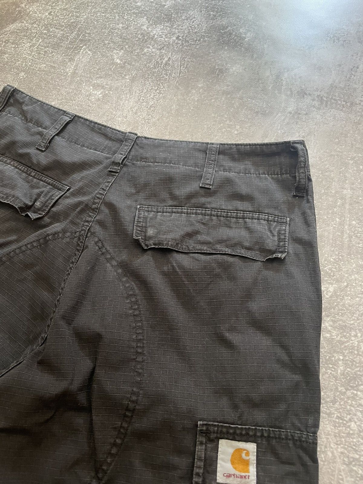 Carhartt Vintage Carhartt Black Cargo Black Pants 31/34 Size US 34 / EU 50 - 4 Thumbnail
