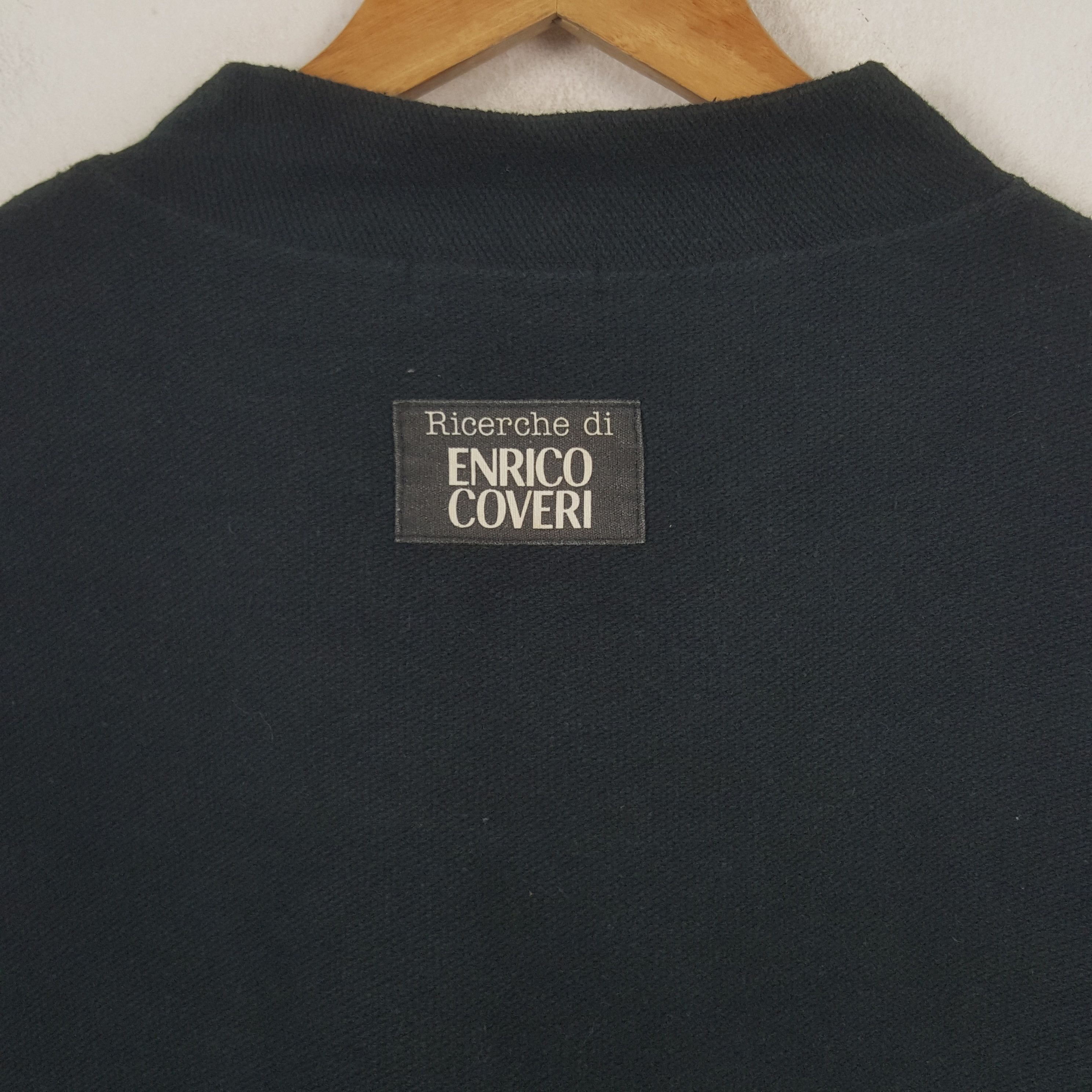 Enrico Coveri × Vintage Vintage Ricerche Di Enrico Coveri Italian Sweatshirt C289N19 Size US L / EU 52-54 / 3 - 4 Thumbnail